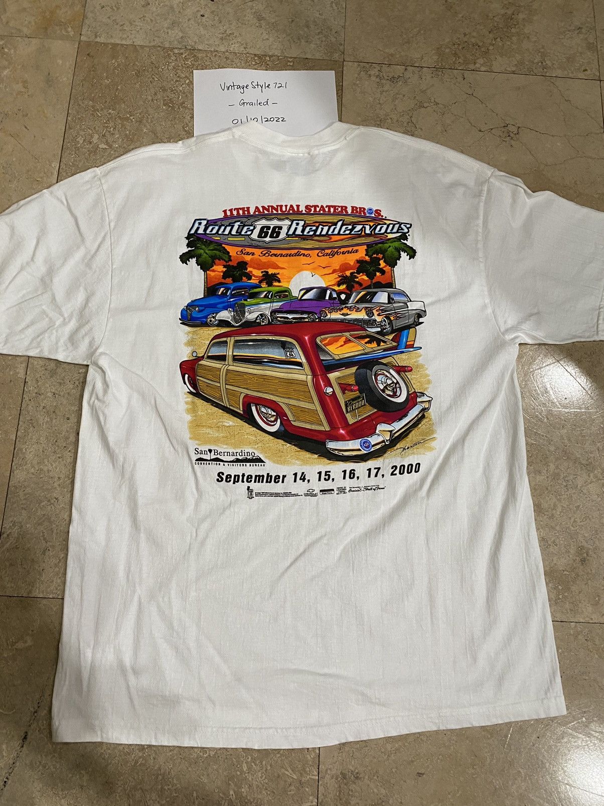 NASCAR × Vintage Vintage Route 66 Rendezvous Y/2000 Size US XL / EU 56 / 4 - 2 Thumbnail
