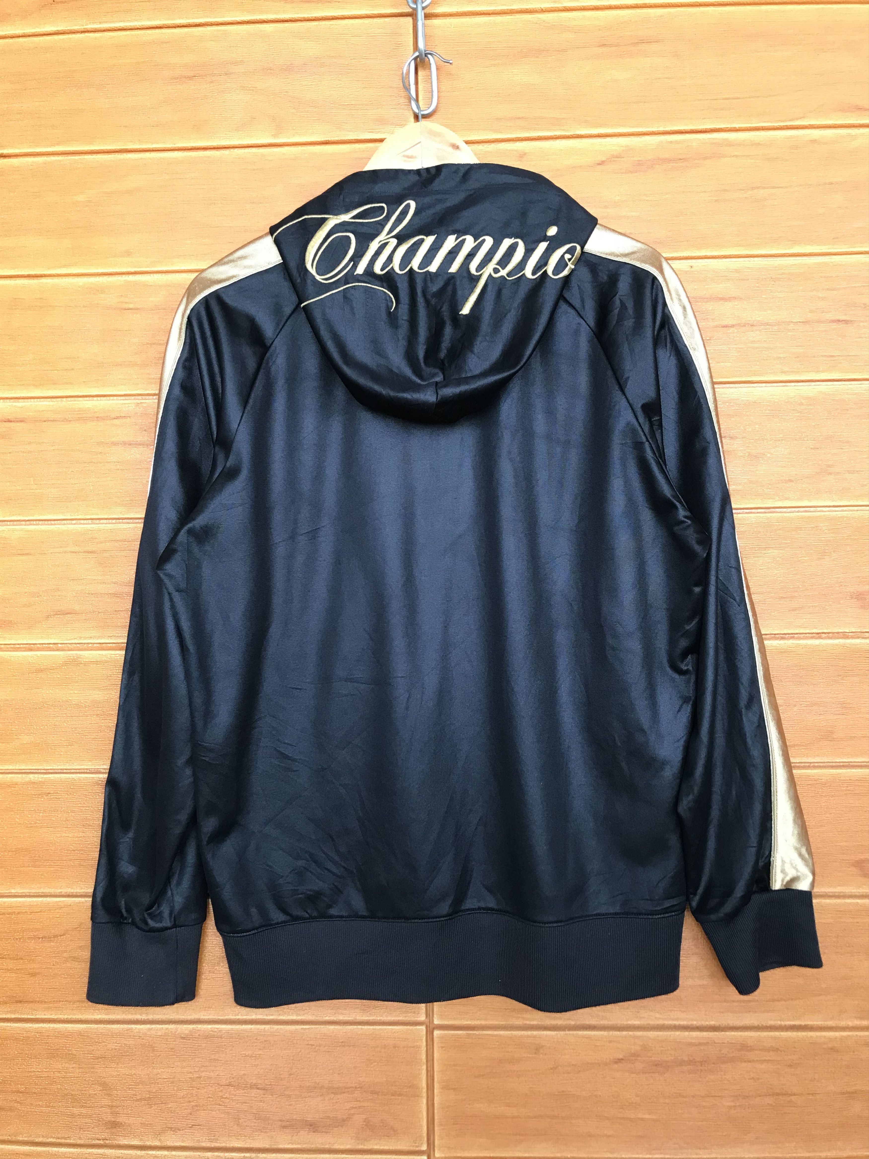 Champion × Vintage Vintage CHAMPION Gold Track Top Jacket Size US L / EU 52-54 / 3 - 7 Thumbnail