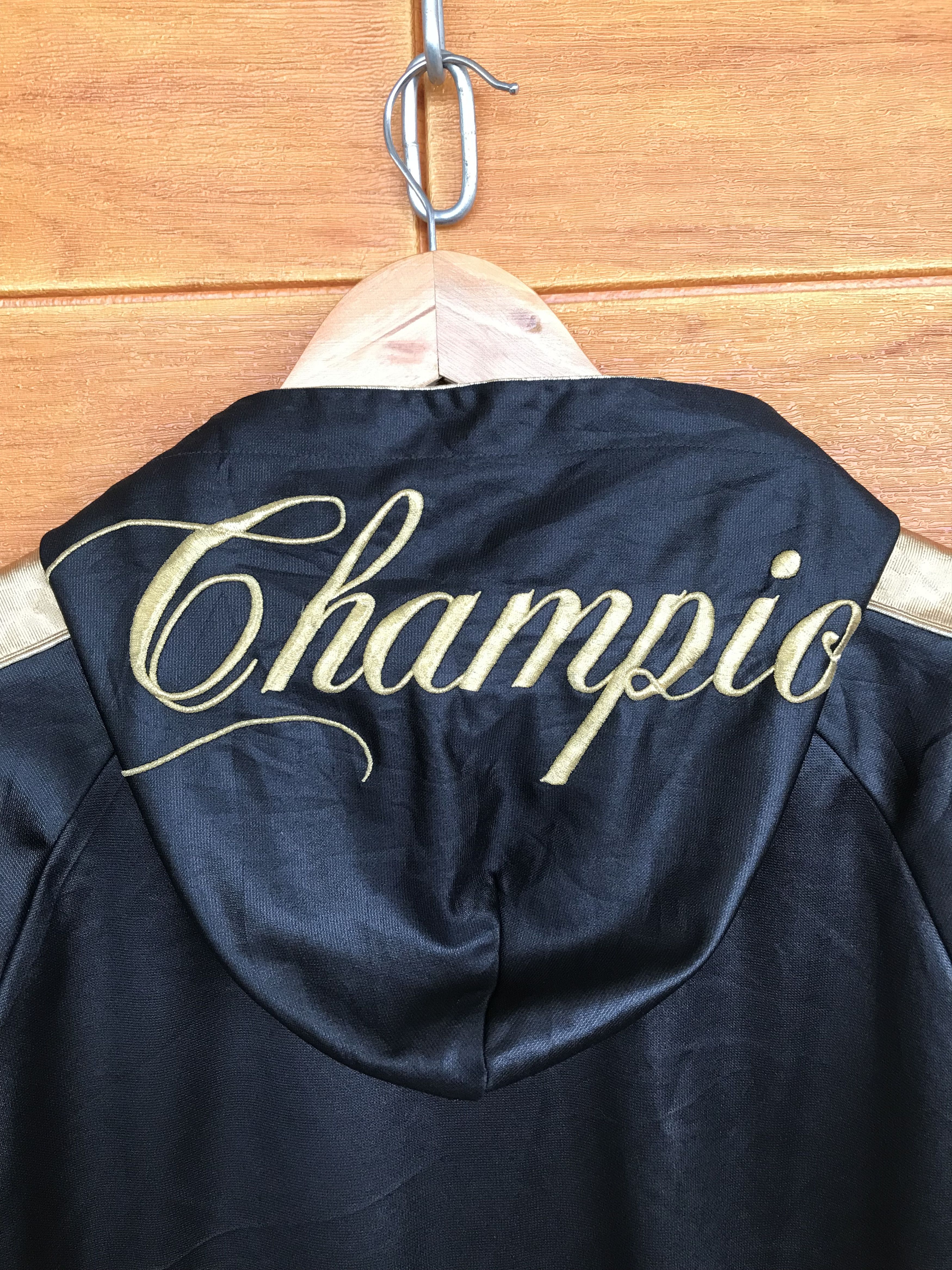 Champion × Vintage Vintage CHAMPION Gold Track Top Jacket Size US L / EU 52-54 / 3 - 8 Thumbnail