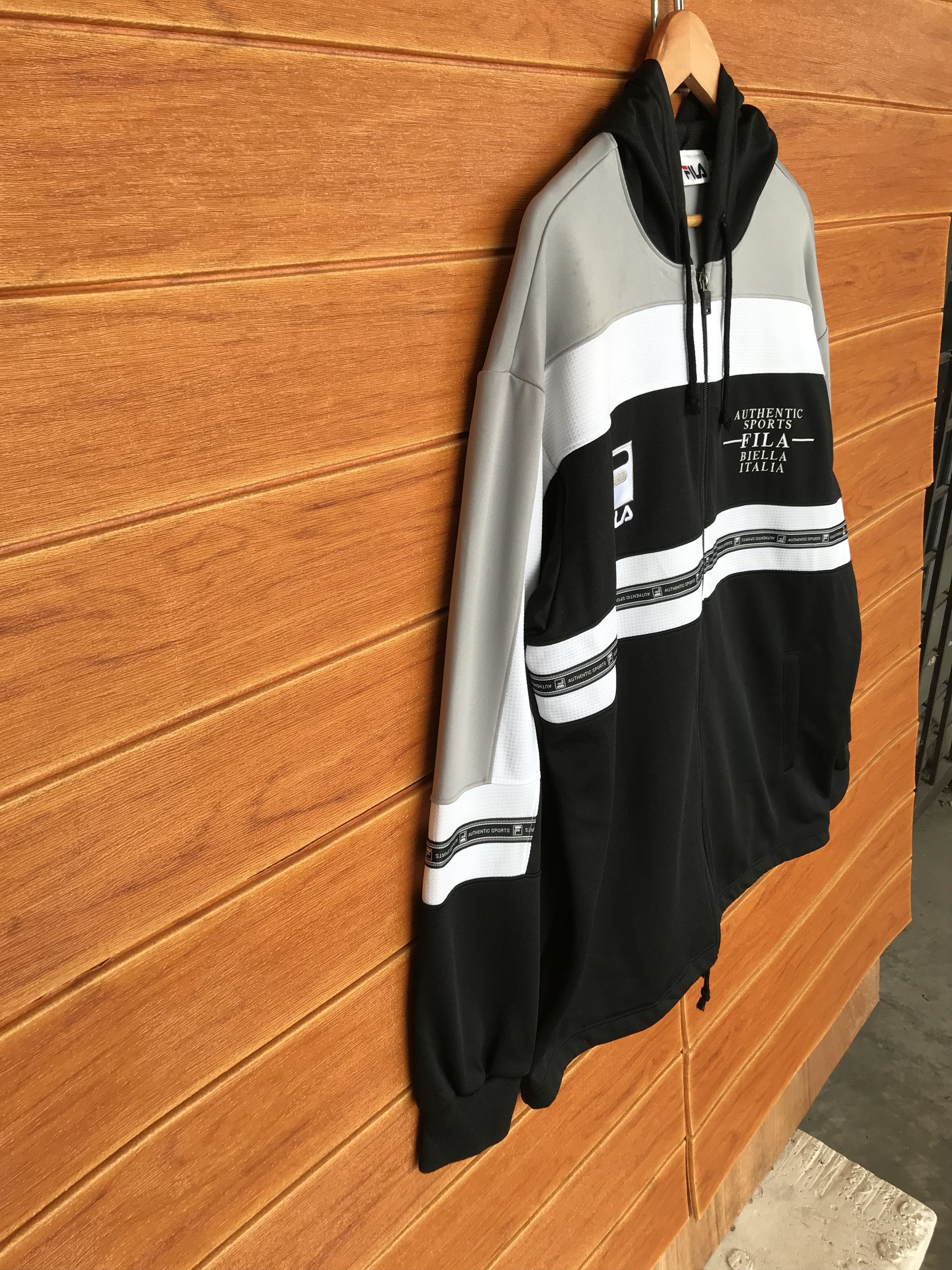 Fila × Vintage Vintage FILA Track Top Jacket Size US L / EU 52-54 / 3 - 6 Thumbnail