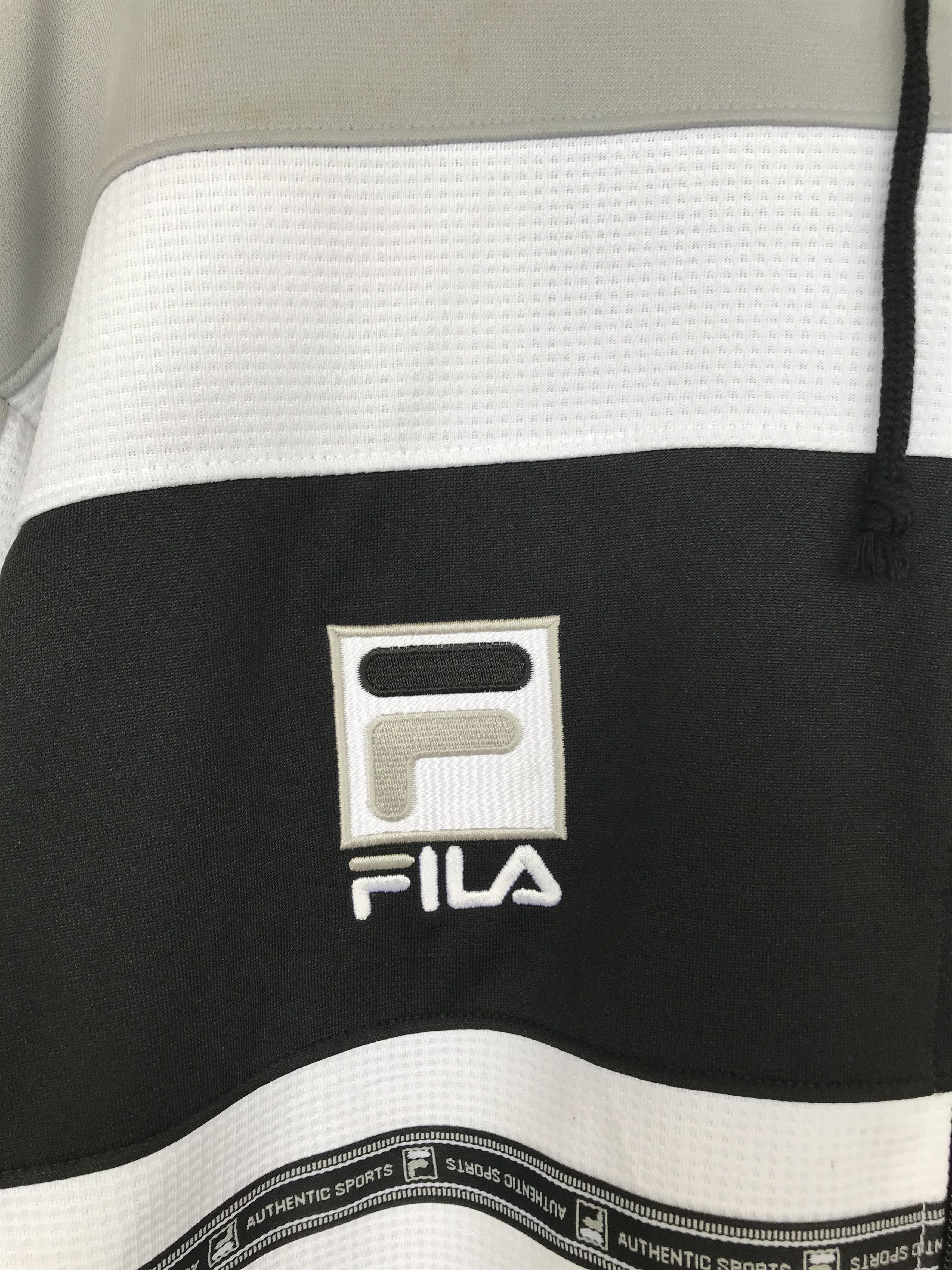 Fila × Vintage Vintage FILA Track Top Jacket Size US L / EU 52-54 / 3 - 2 Thumbnail