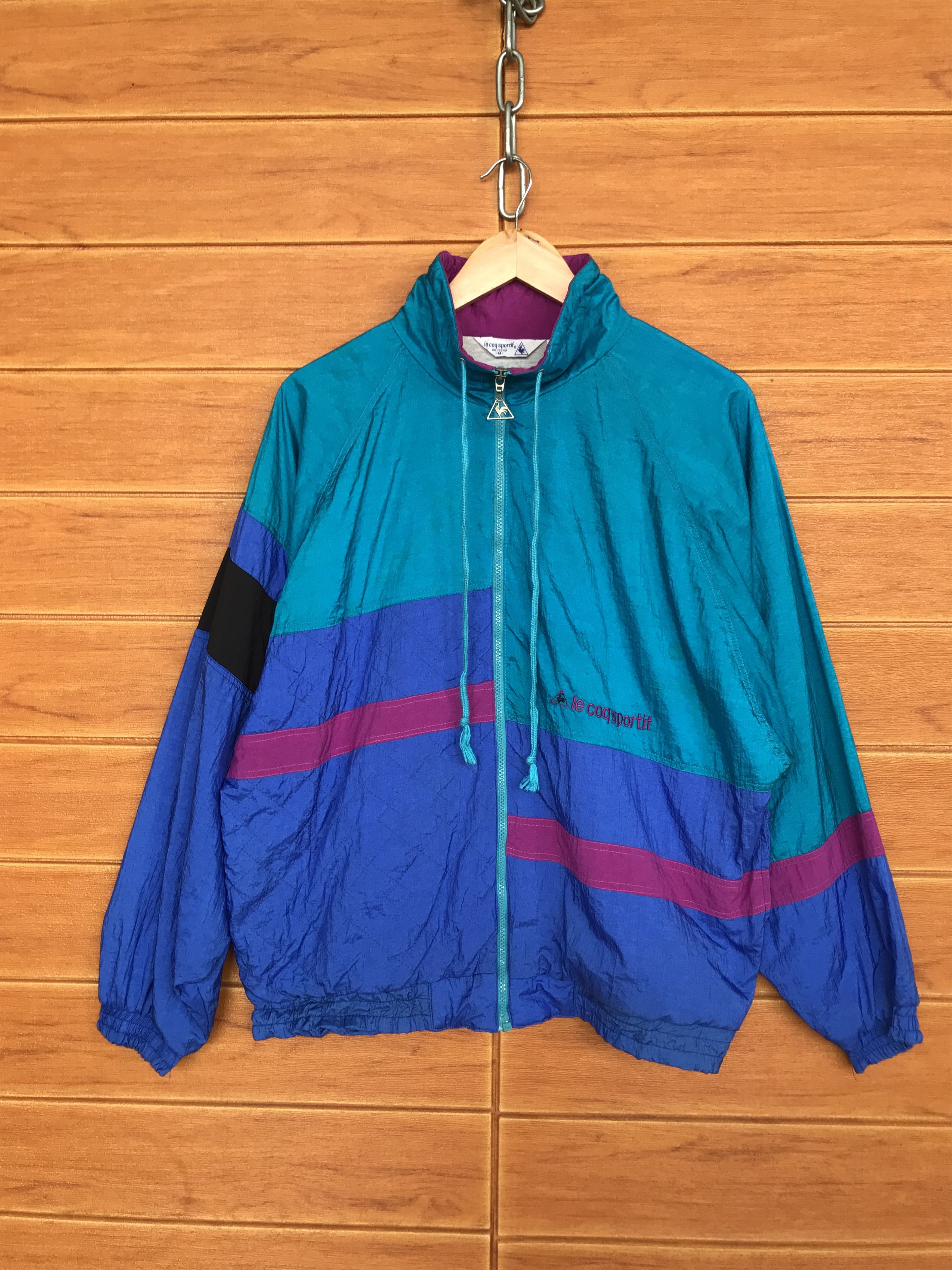 Le Coq Sportif Vintage 90s LE COQ SPORTIF Track Top Jacket Size US M / EU 48-50 / 2 - 1 Thumbnail