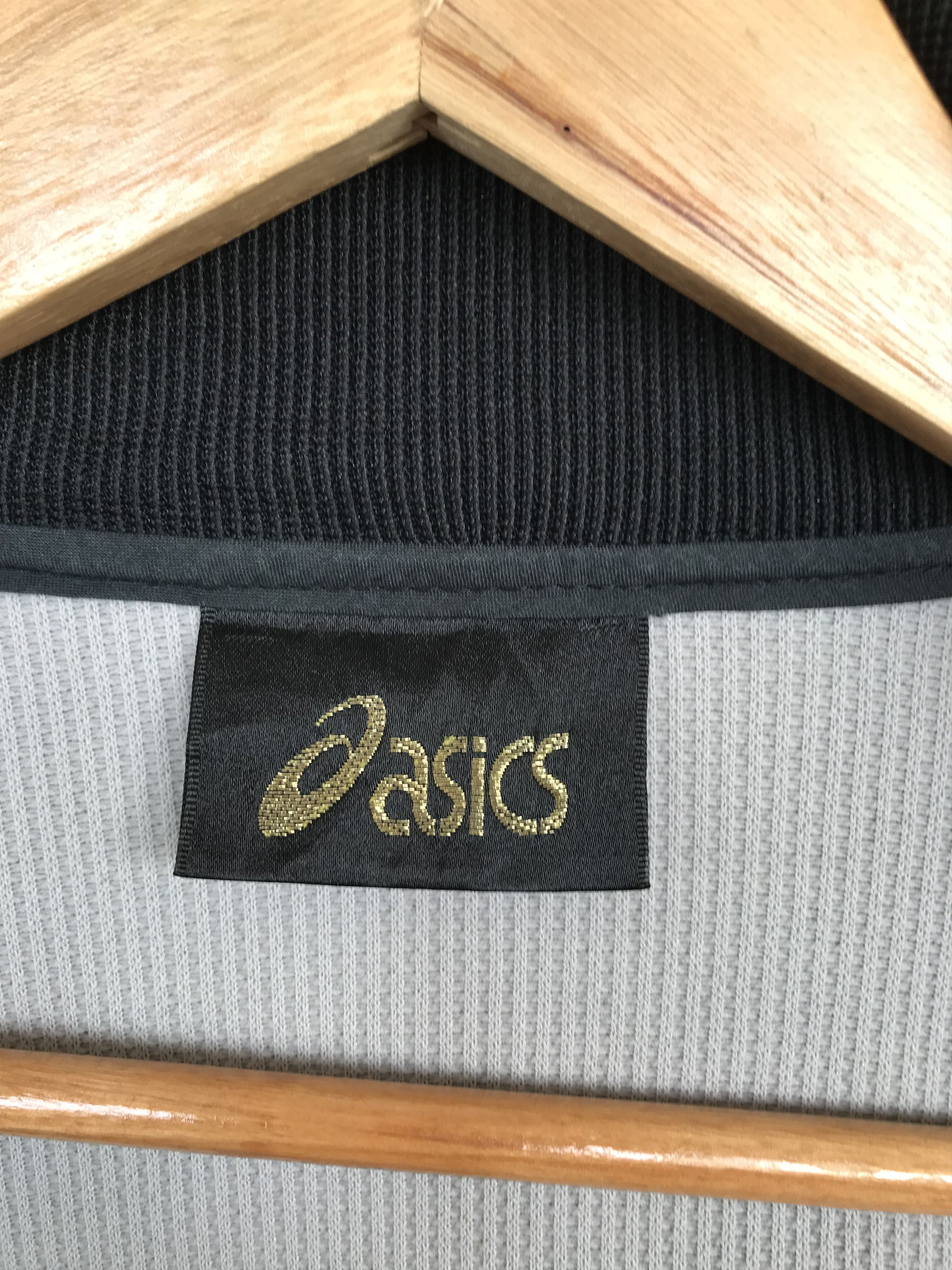 Asics Vintage 90s ASICS Oversize Track Top Jacket Size US S / EU 44-46 / 1 - 14 Thumbnail