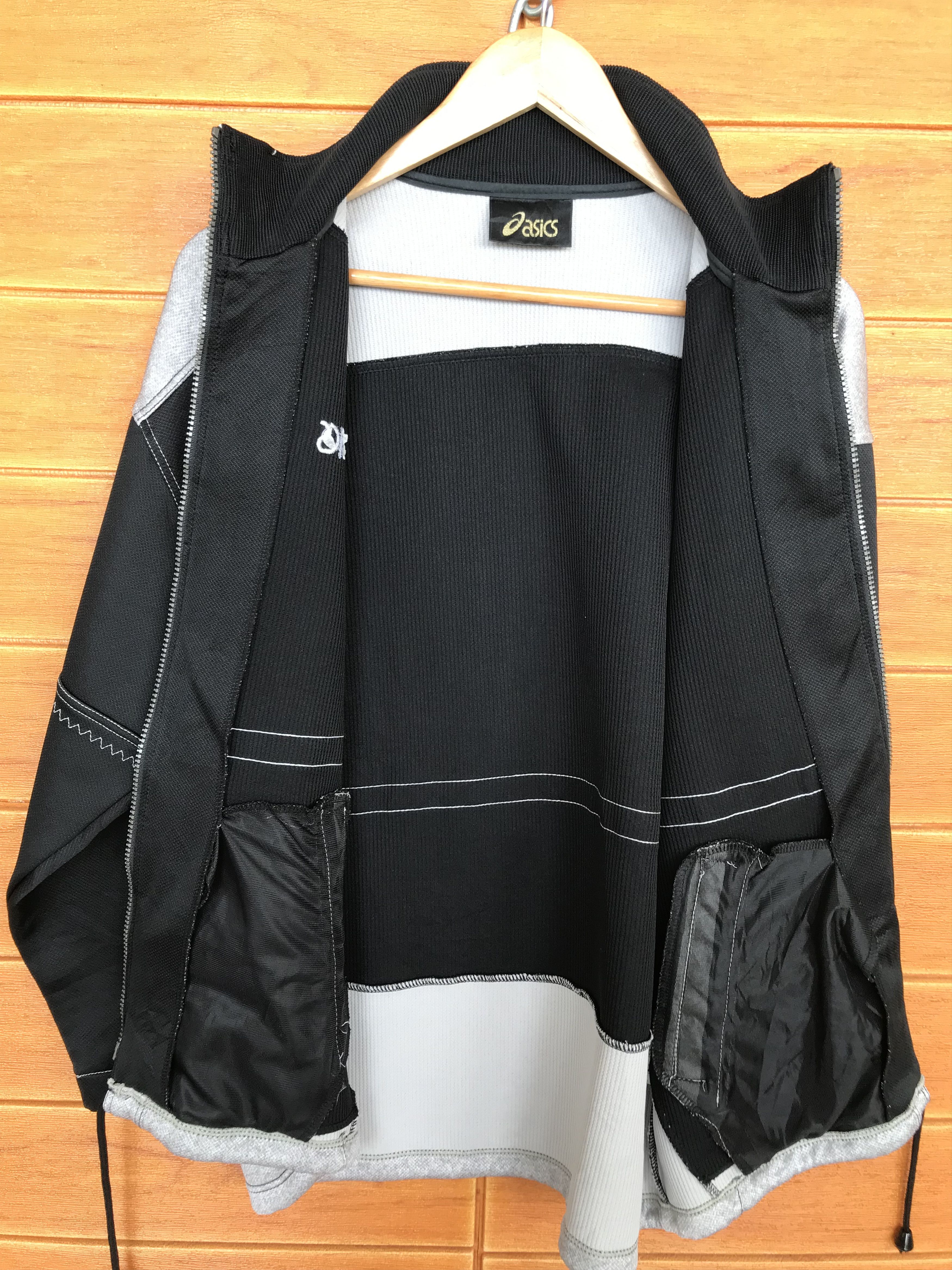 Asics Vintage 90s ASICS Oversize Track Top Jacket Size US S / EU 44-46 / 1 - 12 Thumbnail