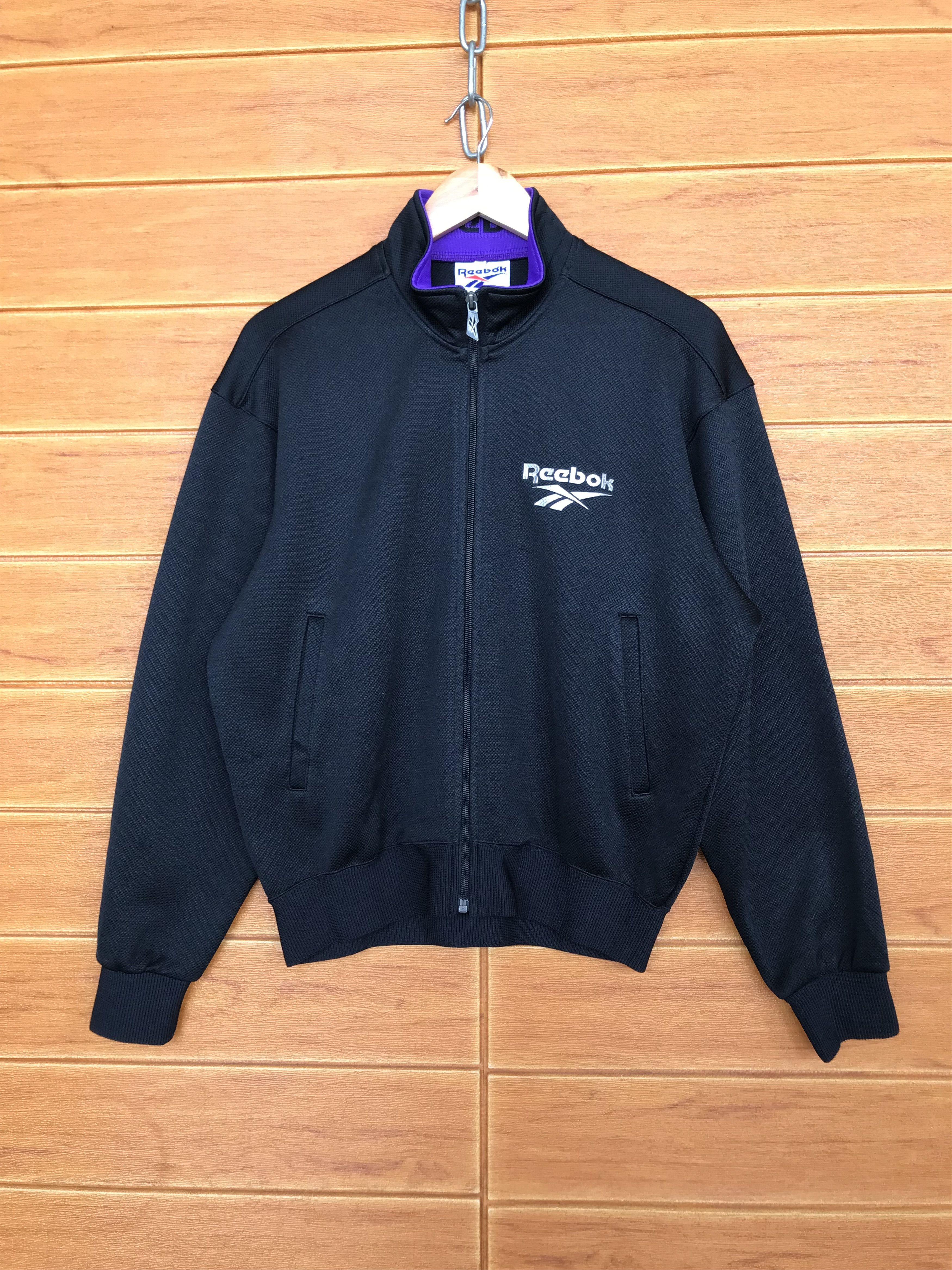 Reebok Vintage 90s REEBOX Track Top Jacket Size US L / EU 52-54 / 3 - 1 Thumbnail