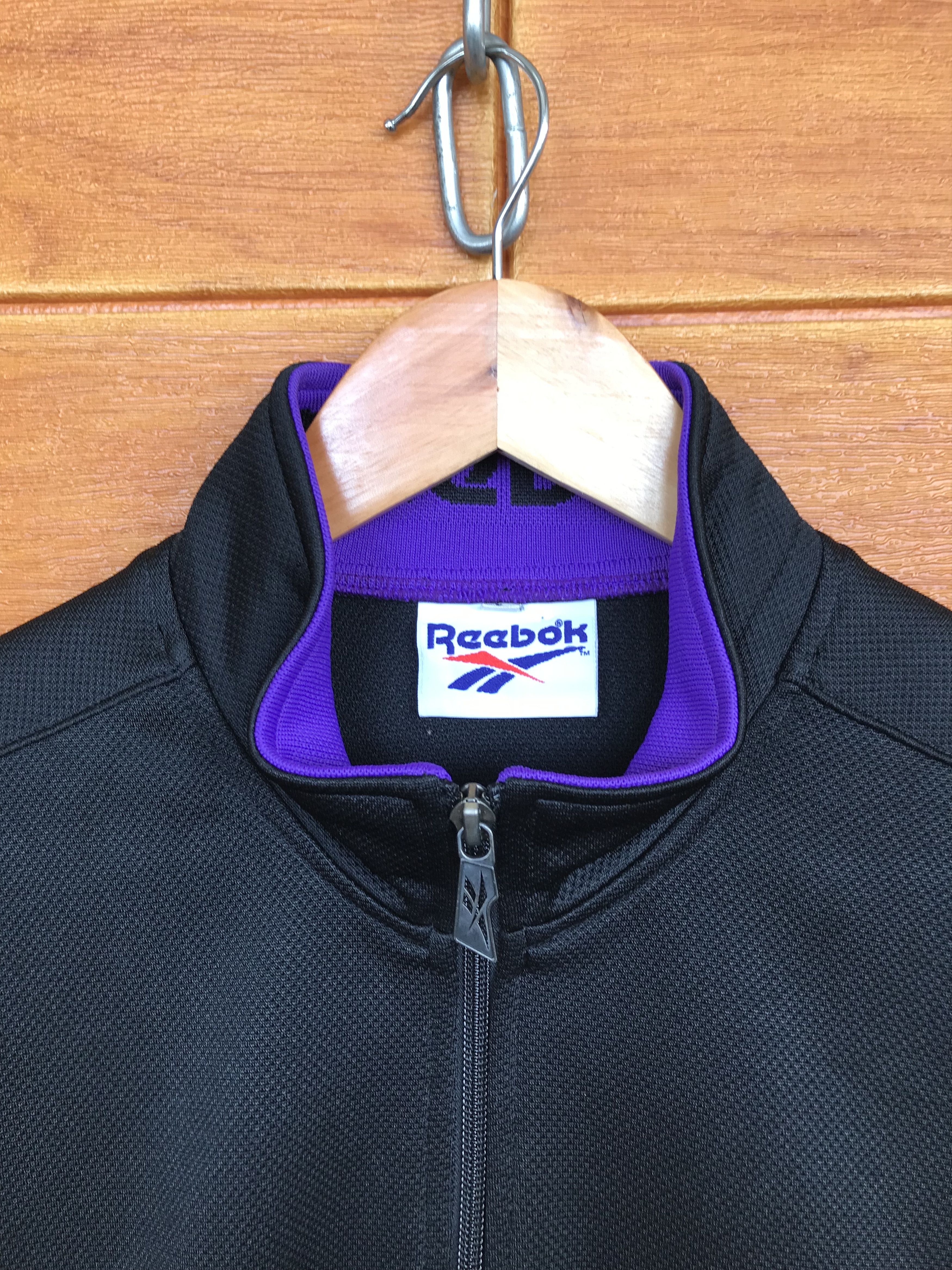 Reebok Vintage 90s REEBOX Track Top Jacket Size US L / EU 52-54 / 3 - 3 Thumbnail