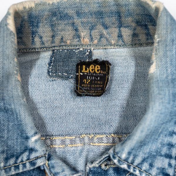 Vintage Vintage Lee 101-J 42 Long Denim Jacket | Grailed