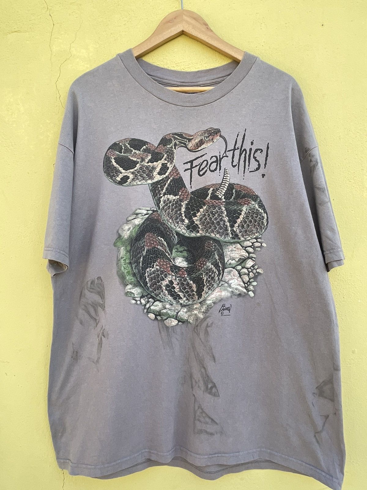 Vintage snake big print