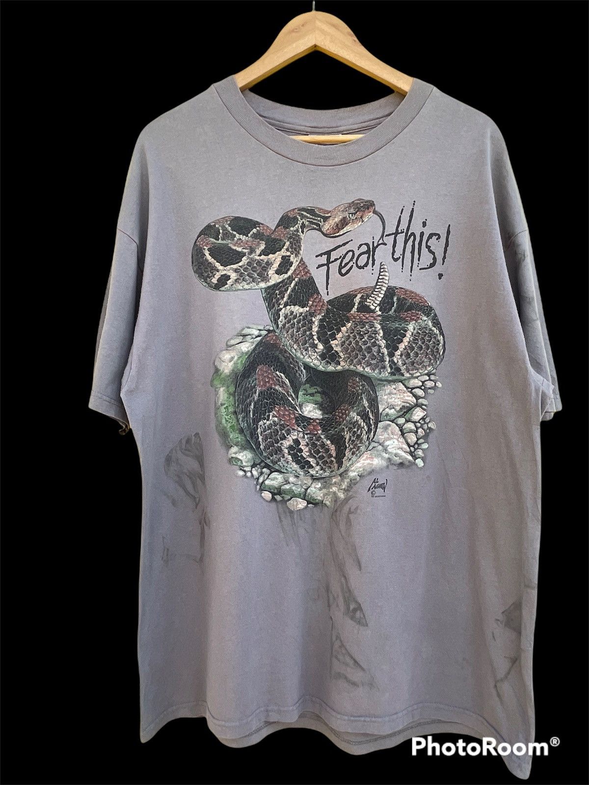 Vintage snake big print