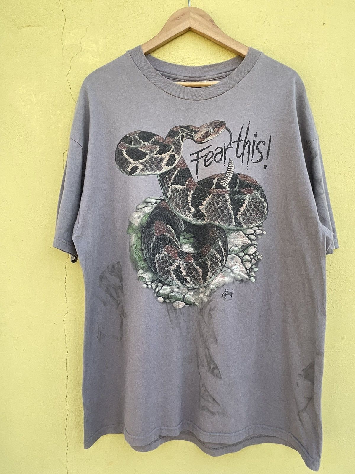Vintage snake big print