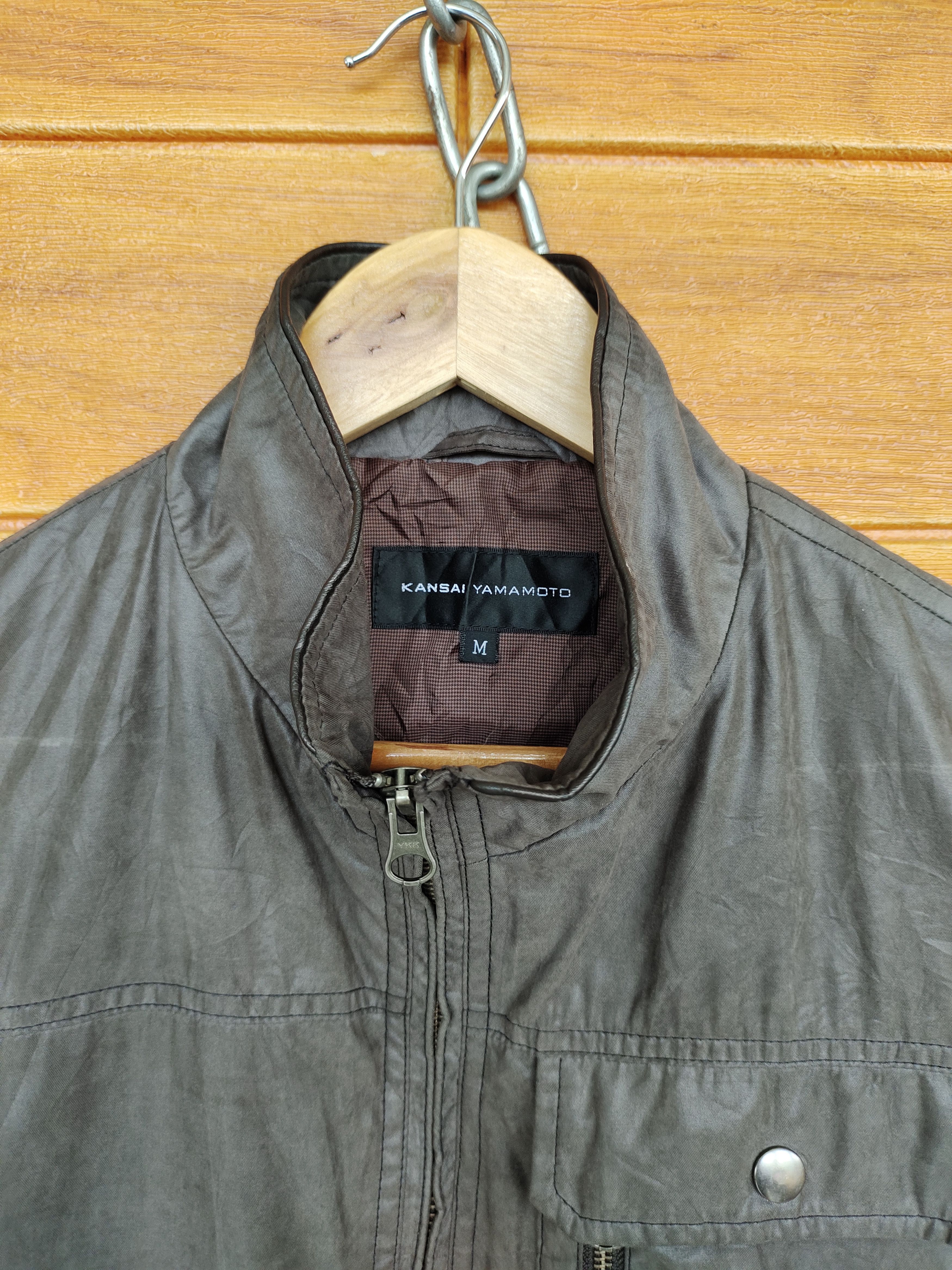 Kansai Yamamoto Vintage 90s KANSAI YAMAMOTO Light Jacket Size US M / EU 48-50 / 2 - 2 Thumbnail