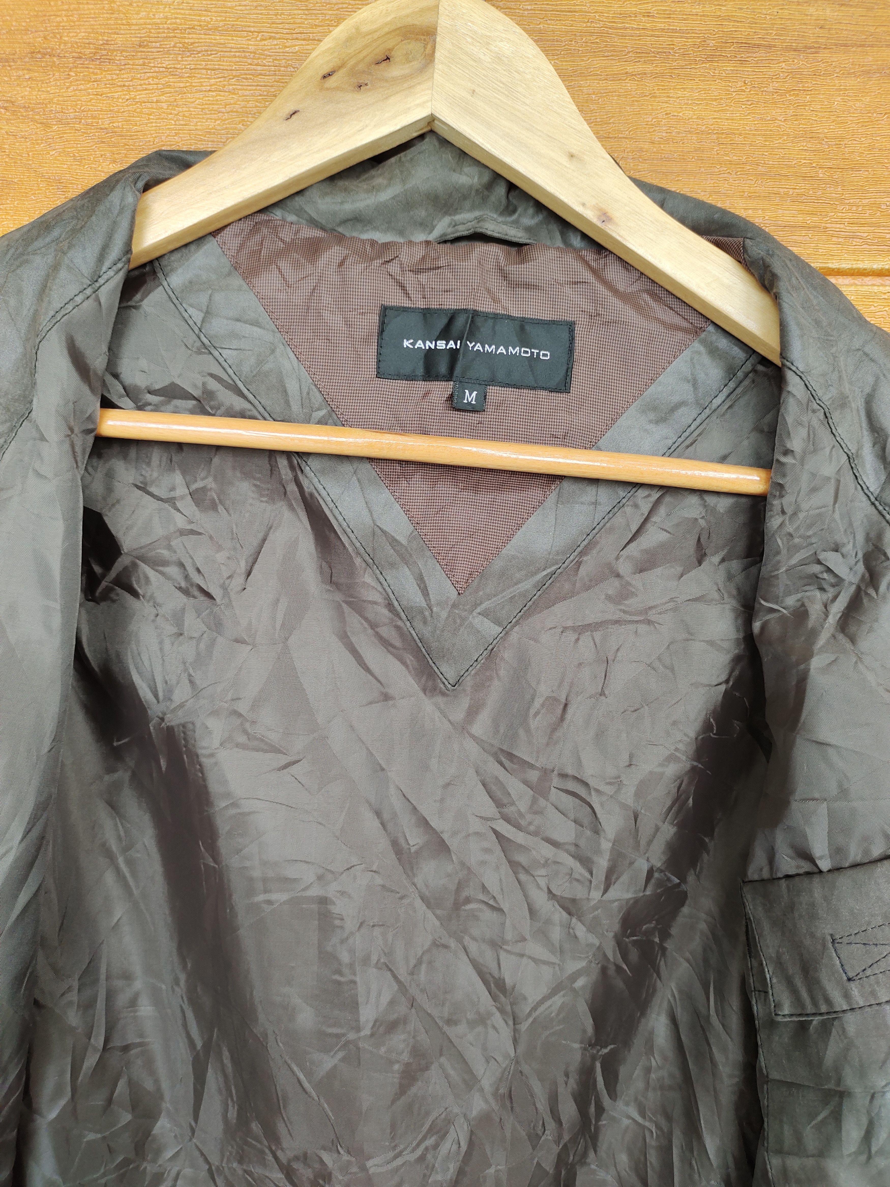 Kansai Yamamoto Vintage 90s KANSAI YAMAMOTO Light Jacket Size US M / EU 48-50 / 2 - 12 Thumbnail