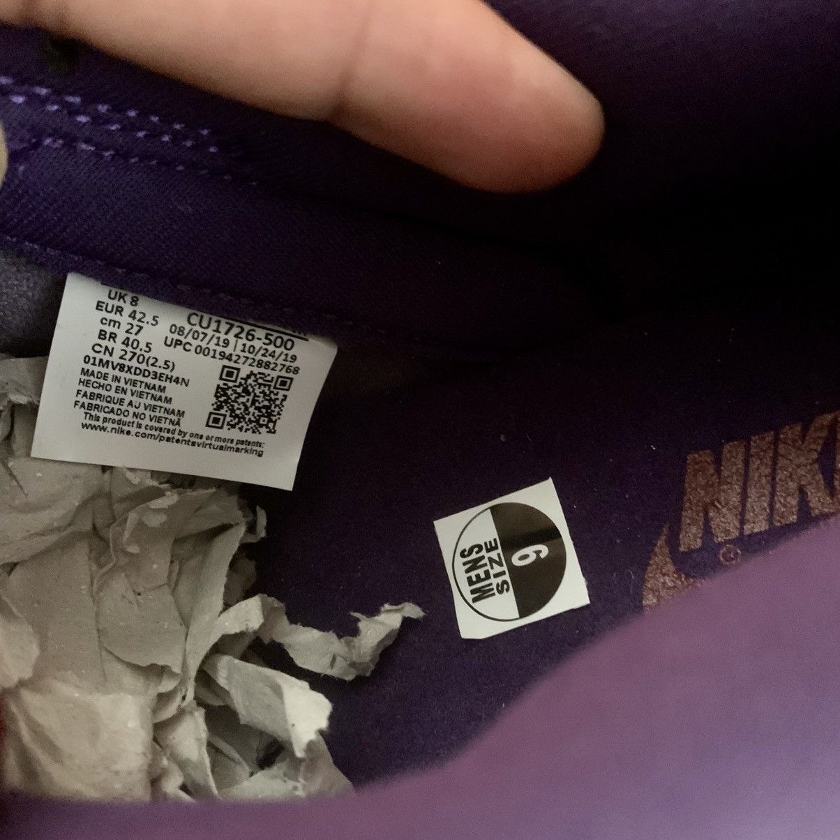 Nike Dunk Low Plum (2020) Size US 9 / EU 42 - 9 Thumbnail
