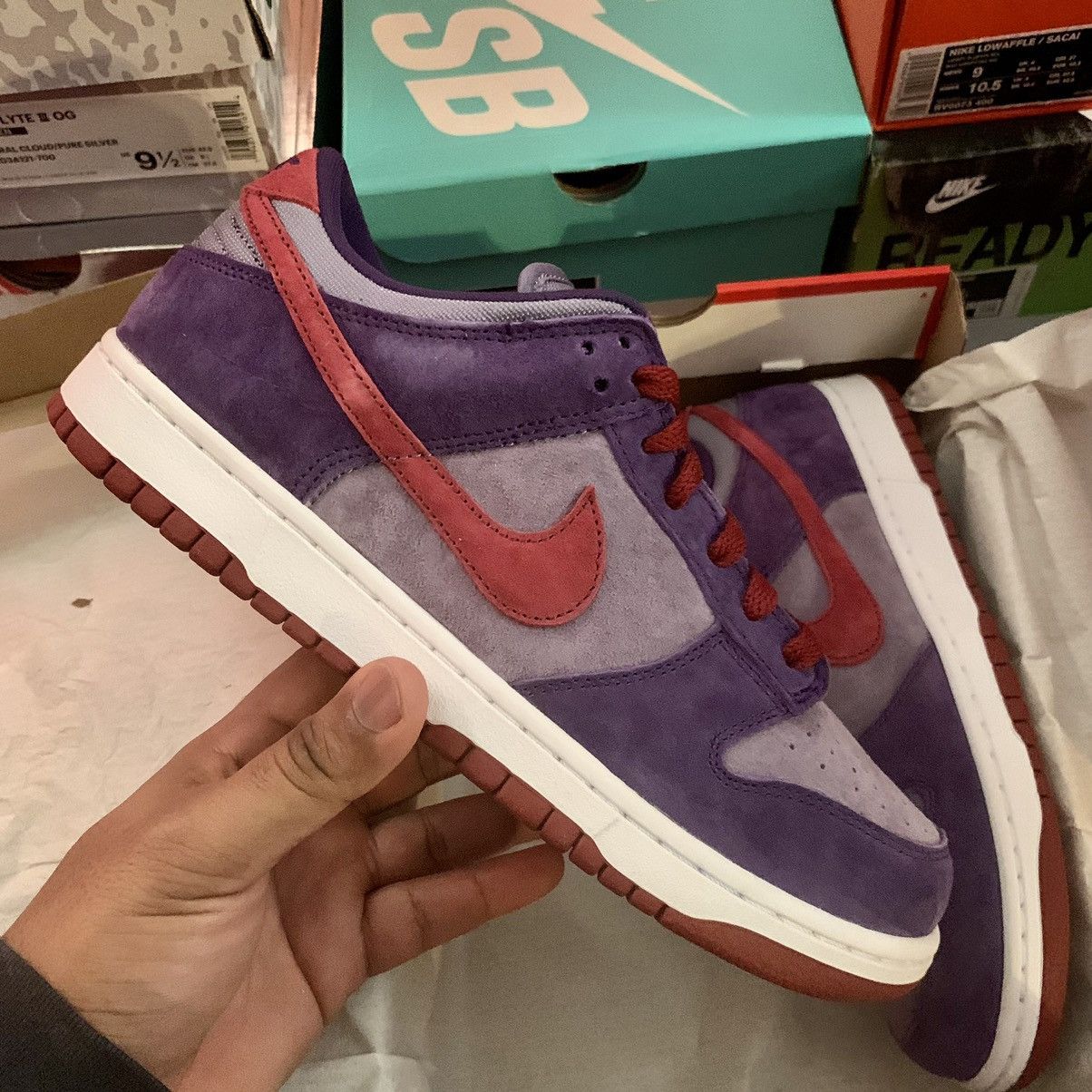 Nike Dunk Low Plum (2020) Size US 9 / EU 42 - 3 Thumbnail
