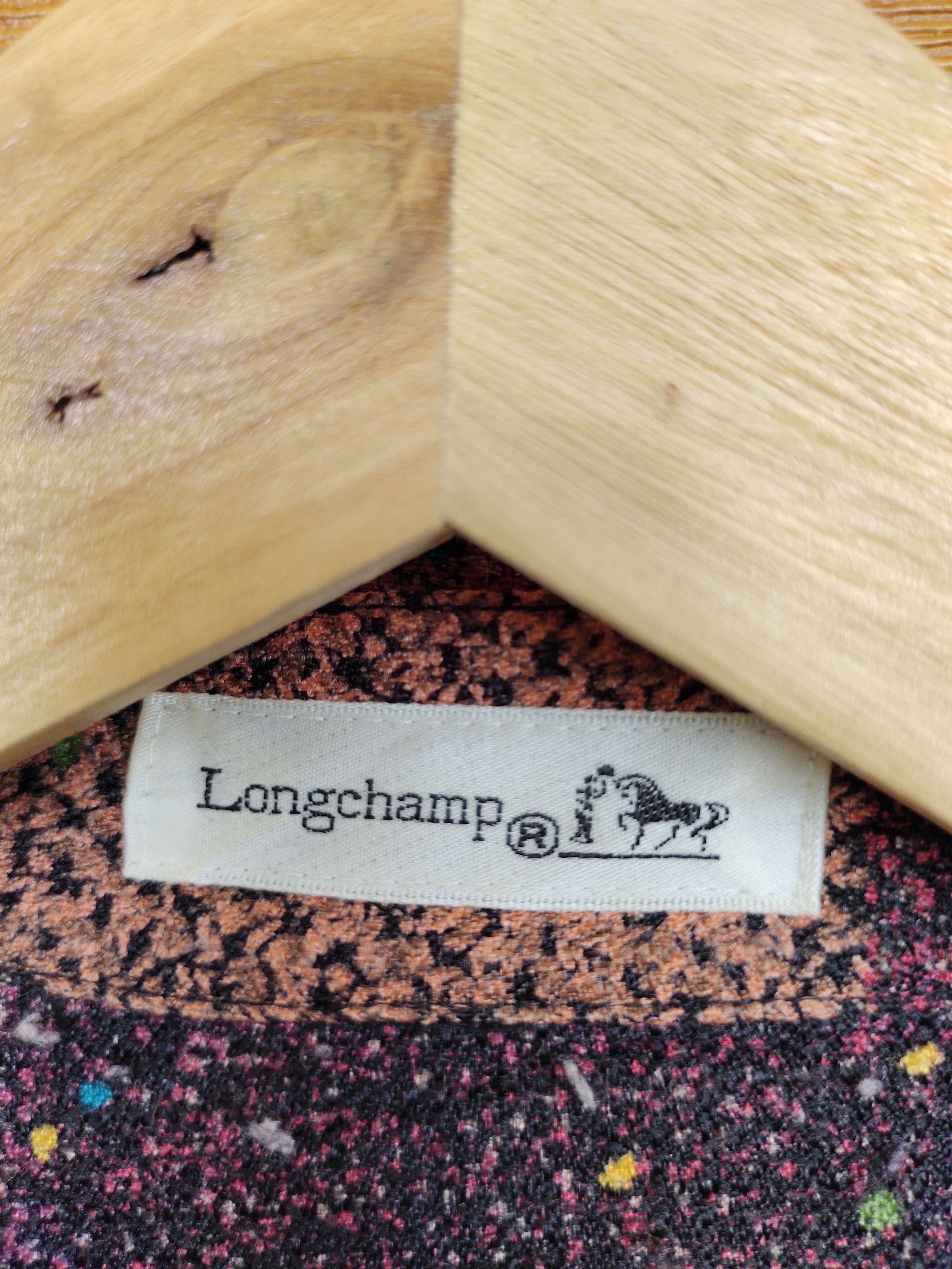 Longchamp Vintage LONGCHAMP Abstract Art Women Shirt Size M / US 6-8 / IT 42-44 - 10 Thumbnail