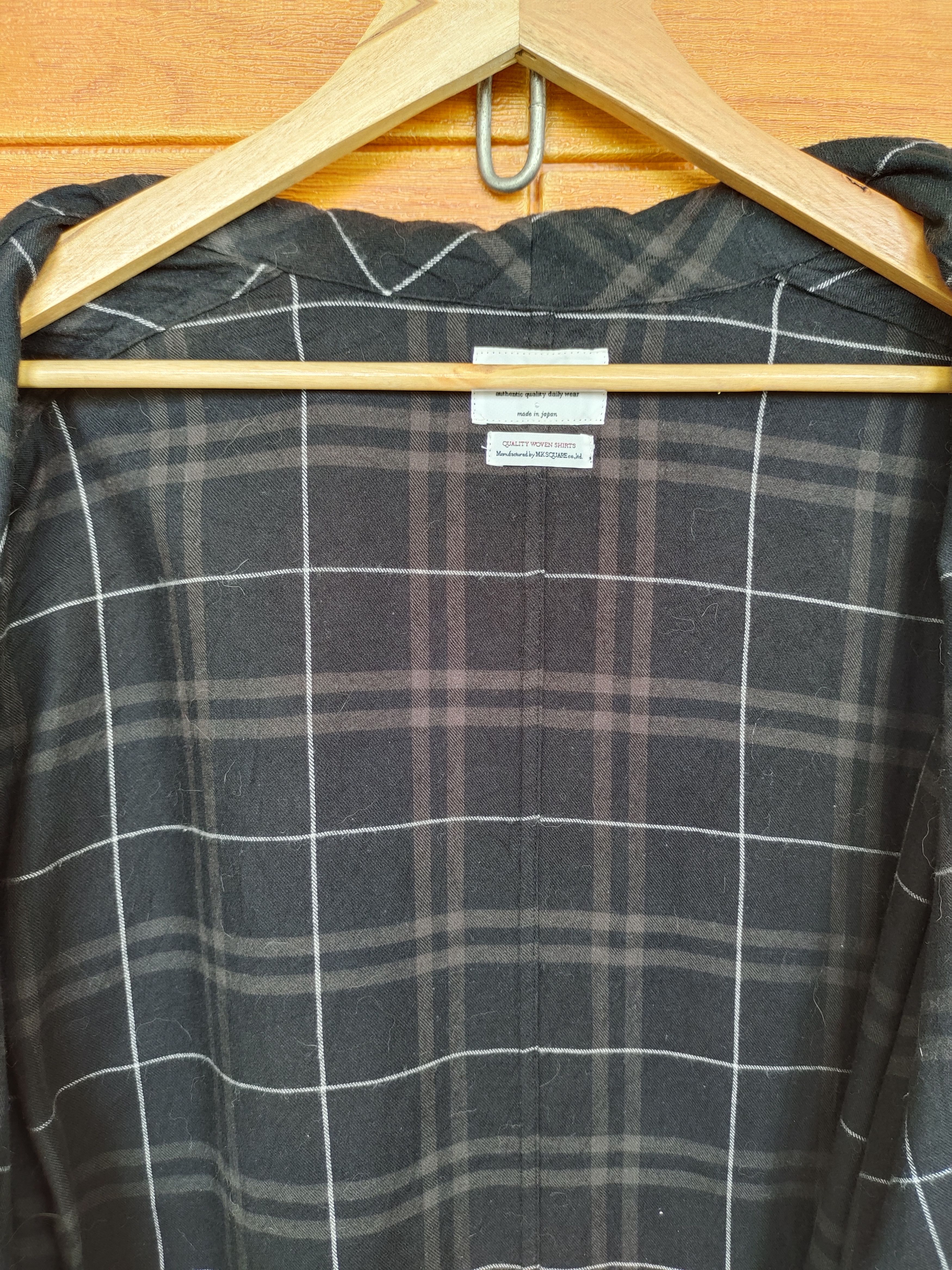 Manual Alphabet Made In Japan MANUAL ALPHABET Checkered Oversize Shirt Size US M / EU 48-50 / 2 - 9 Thumbnail