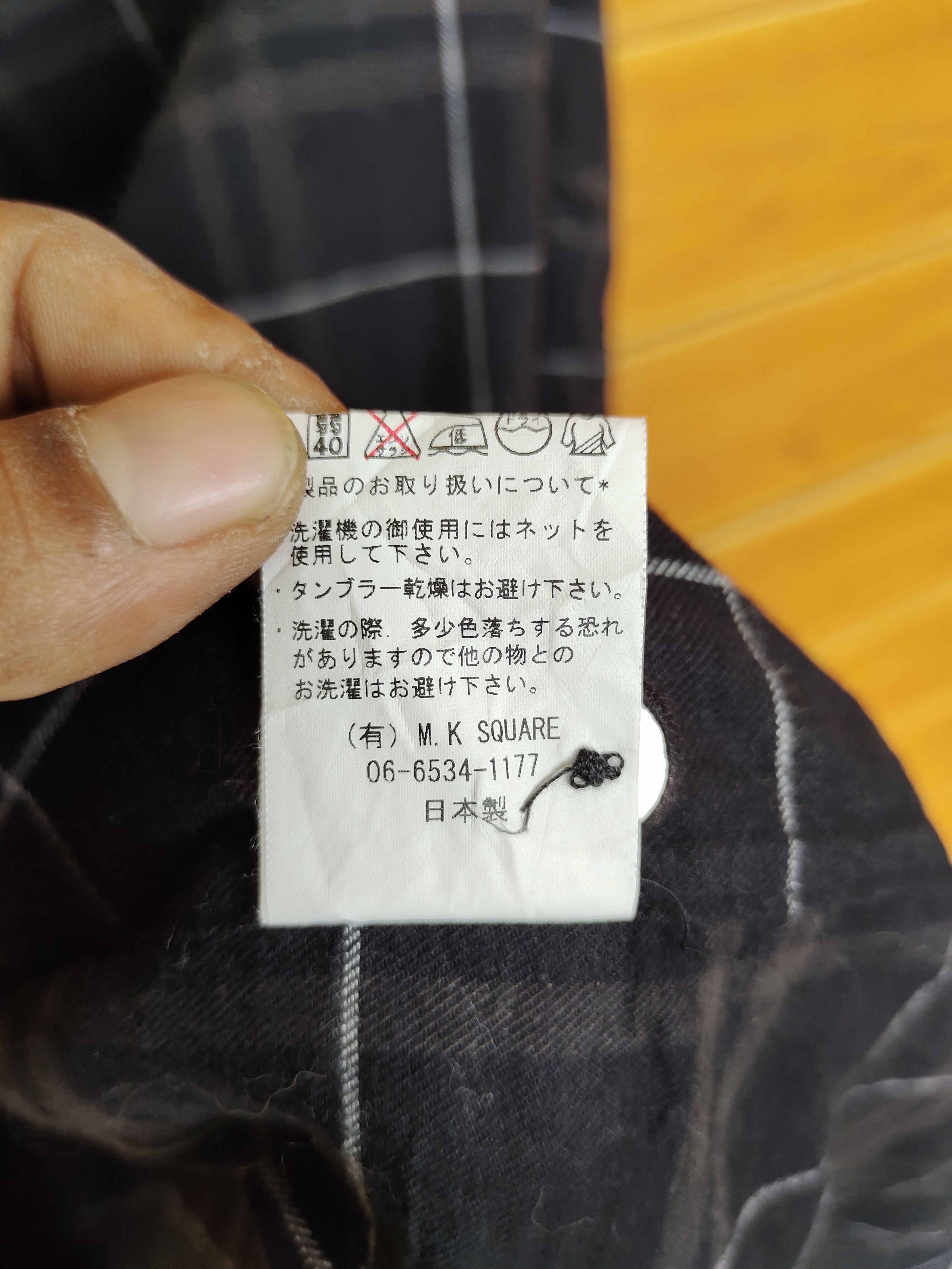 Manual Alphabet Made In Japan MANUAL ALPHABET Checkered Oversize Shirt Size US M / EU 48-50 / 2 - 12 Thumbnail
