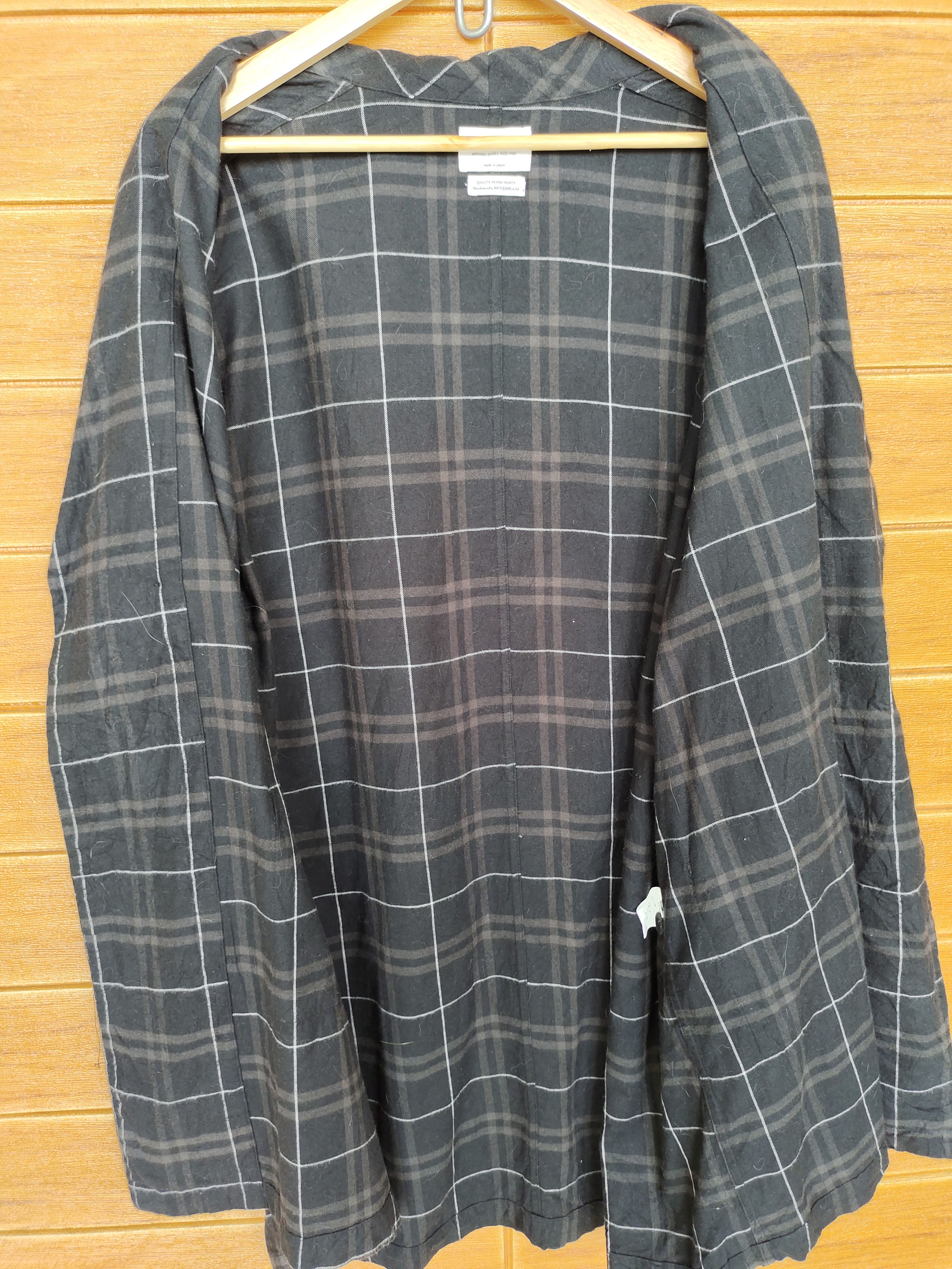 Manual Alphabet Made In Japan MANUAL ALPHABET Checkered Oversize Shirt Size US M / EU 48-50 / 2 - 8 Thumbnail