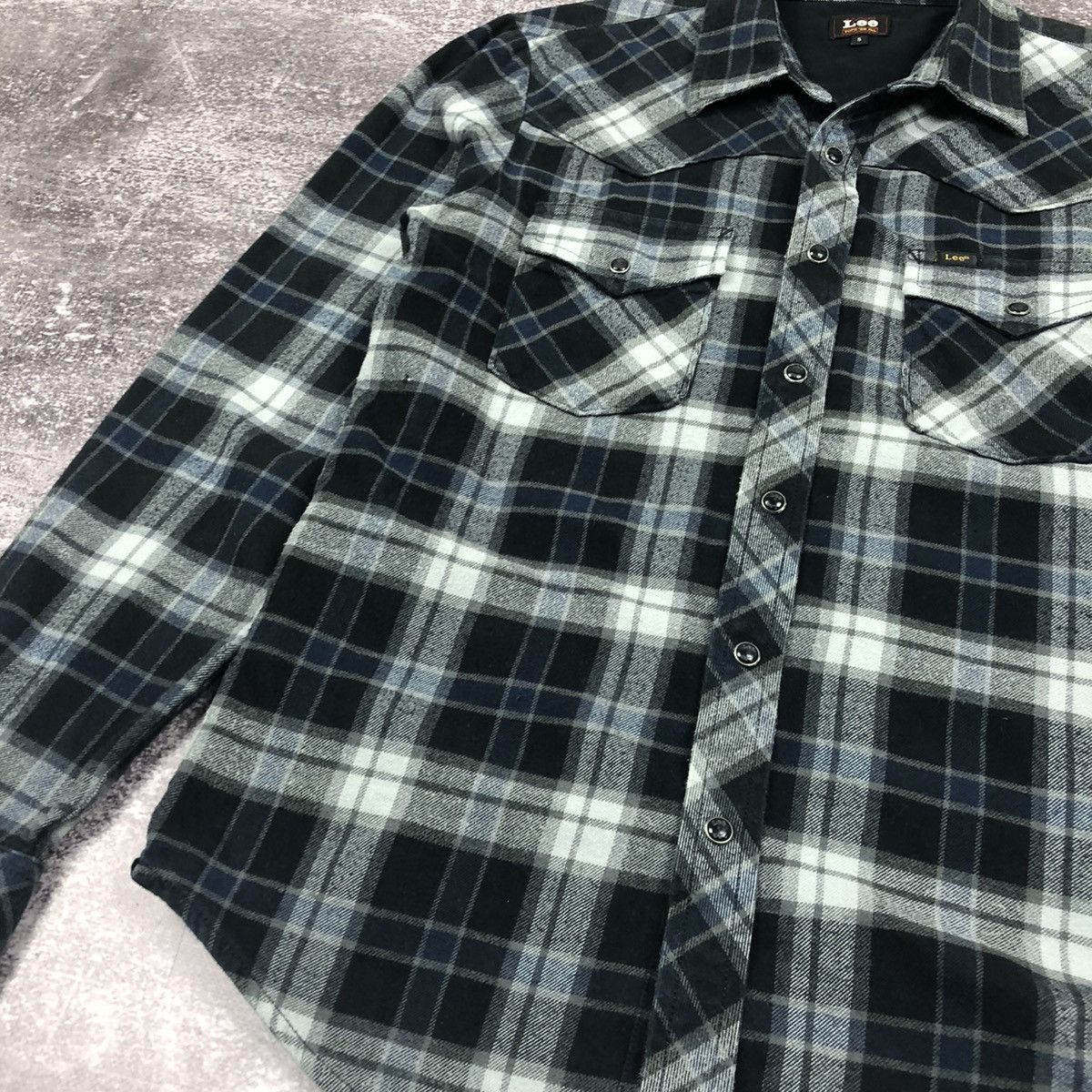 Flannel Lee Flannel Shirt Button Up Size US S / EU 44-46 / 1 - 11 Thumbnail
