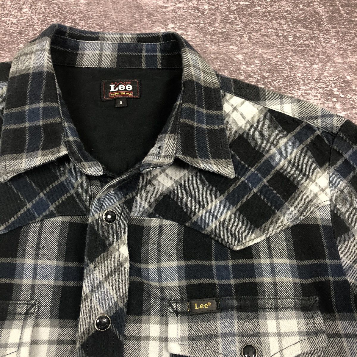 Flannel Lee Flannel Shirt Button Up Size US S / EU 44-46 / 1 - 8 Thumbnail