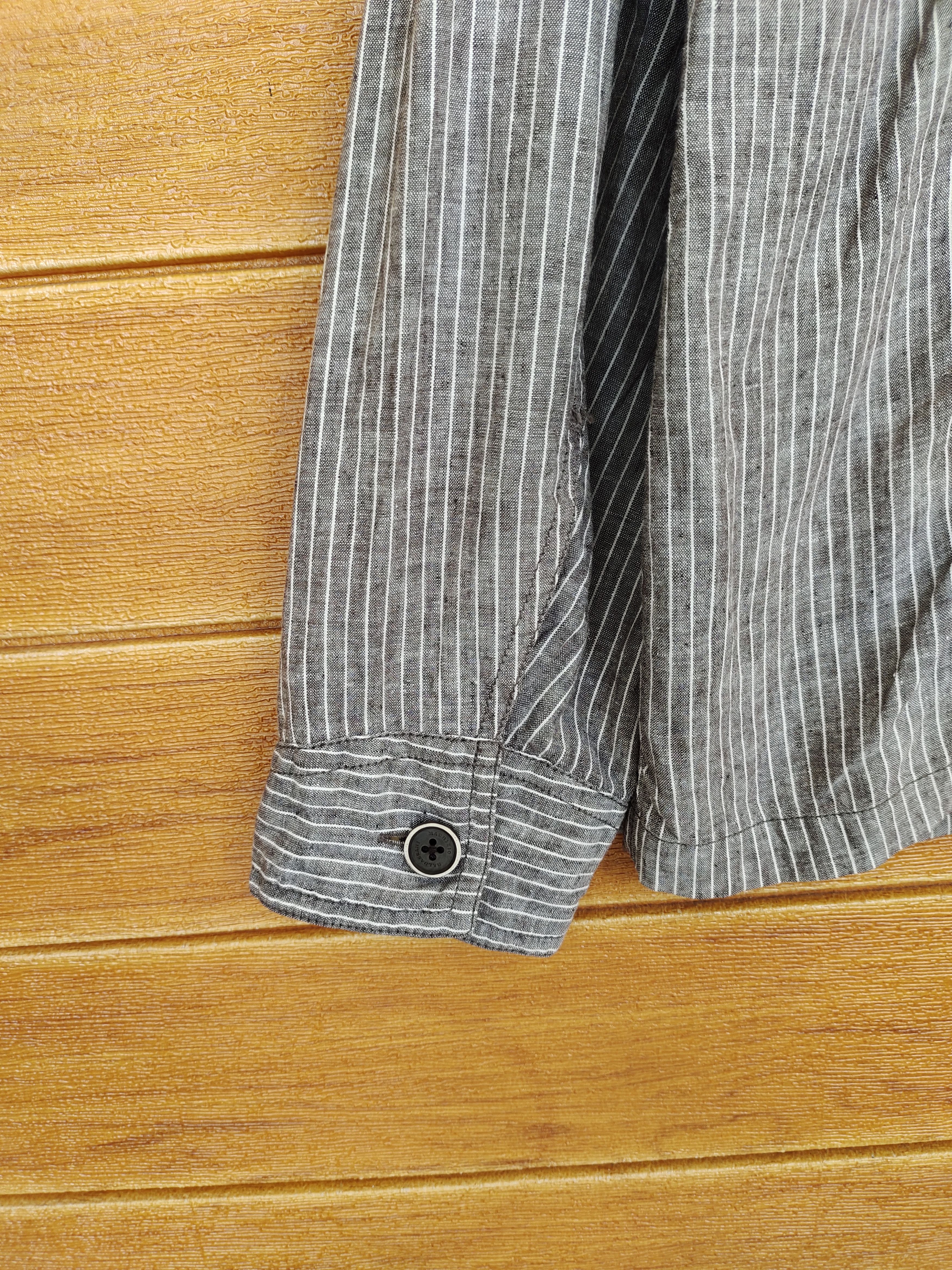 Designer × Maurizio Baldassari MAURIZIO BALDASSARI Milano 5 Pockets Striped Shirt Size US M / EU 48-50 / 2 - 8 Thumbnail