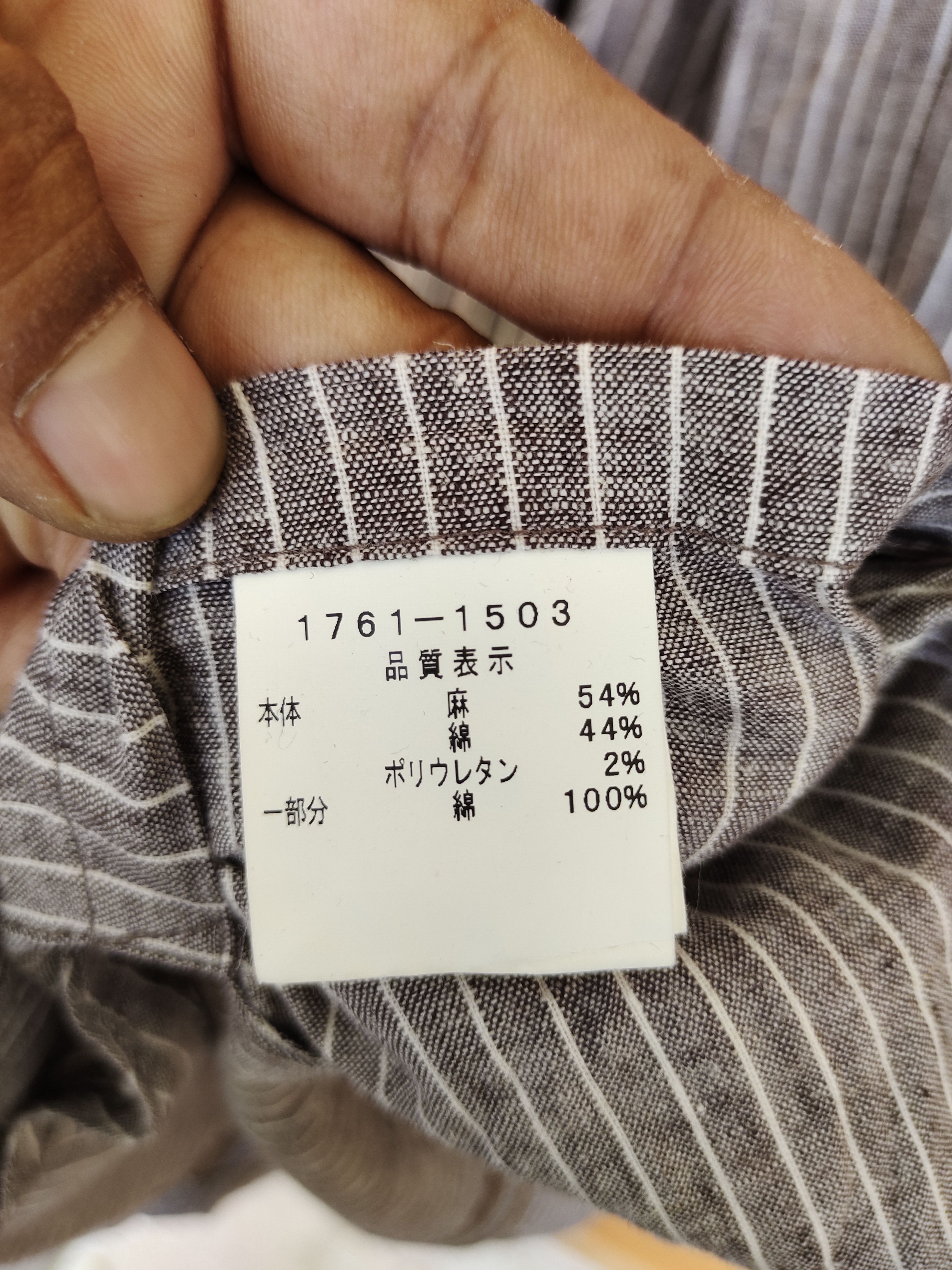 Designer × Maurizio Baldassari MAURIZIO BALDASSARI Milano 5 Pockets Striped Shirt Size US M / EU 48-50 / 2 - 15 Thumbnail