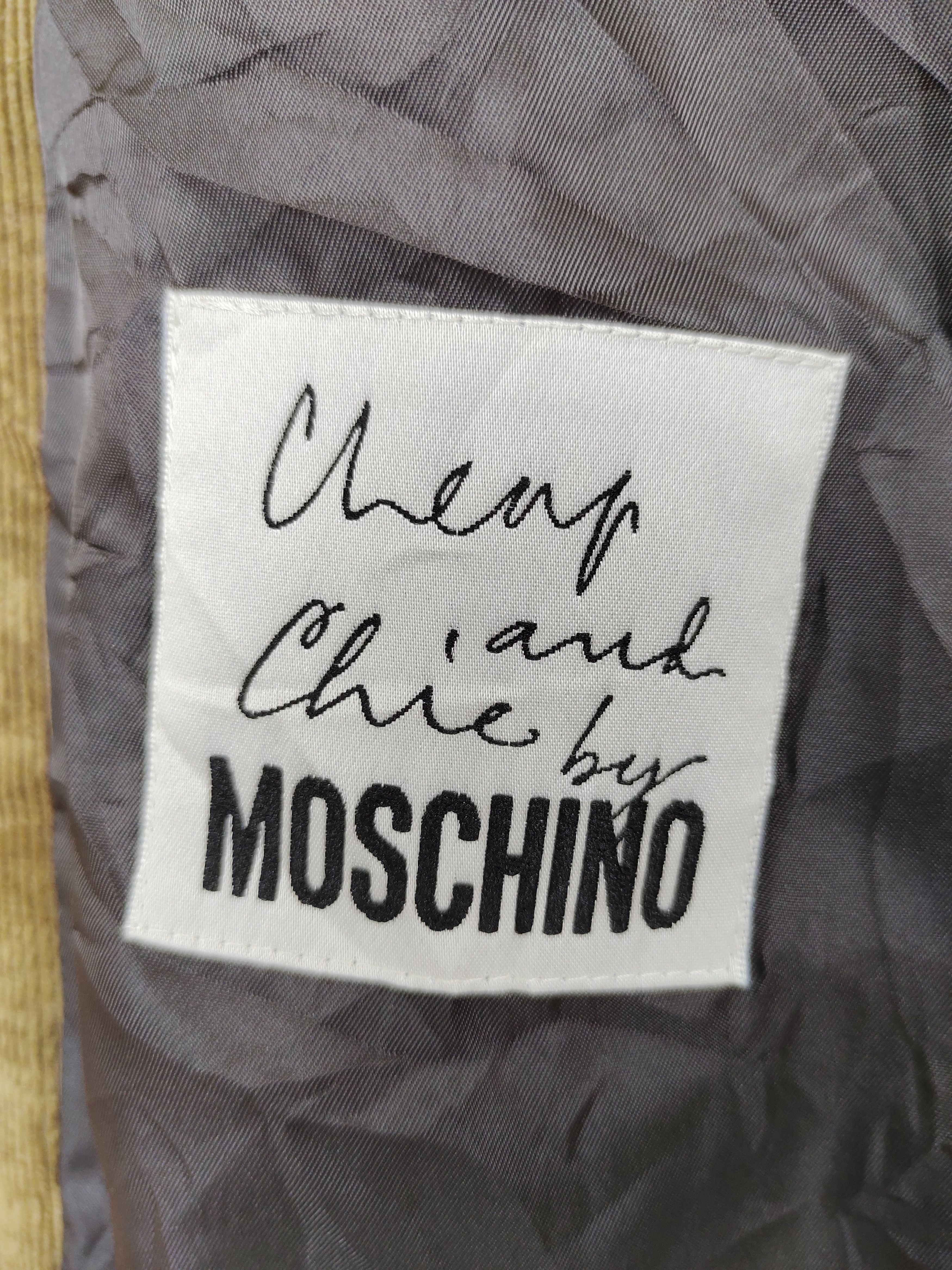 Moschino MOSCHINO Velvet Button Jacket Size US L / EU 52-54 / 3 - 13 Thumbnail