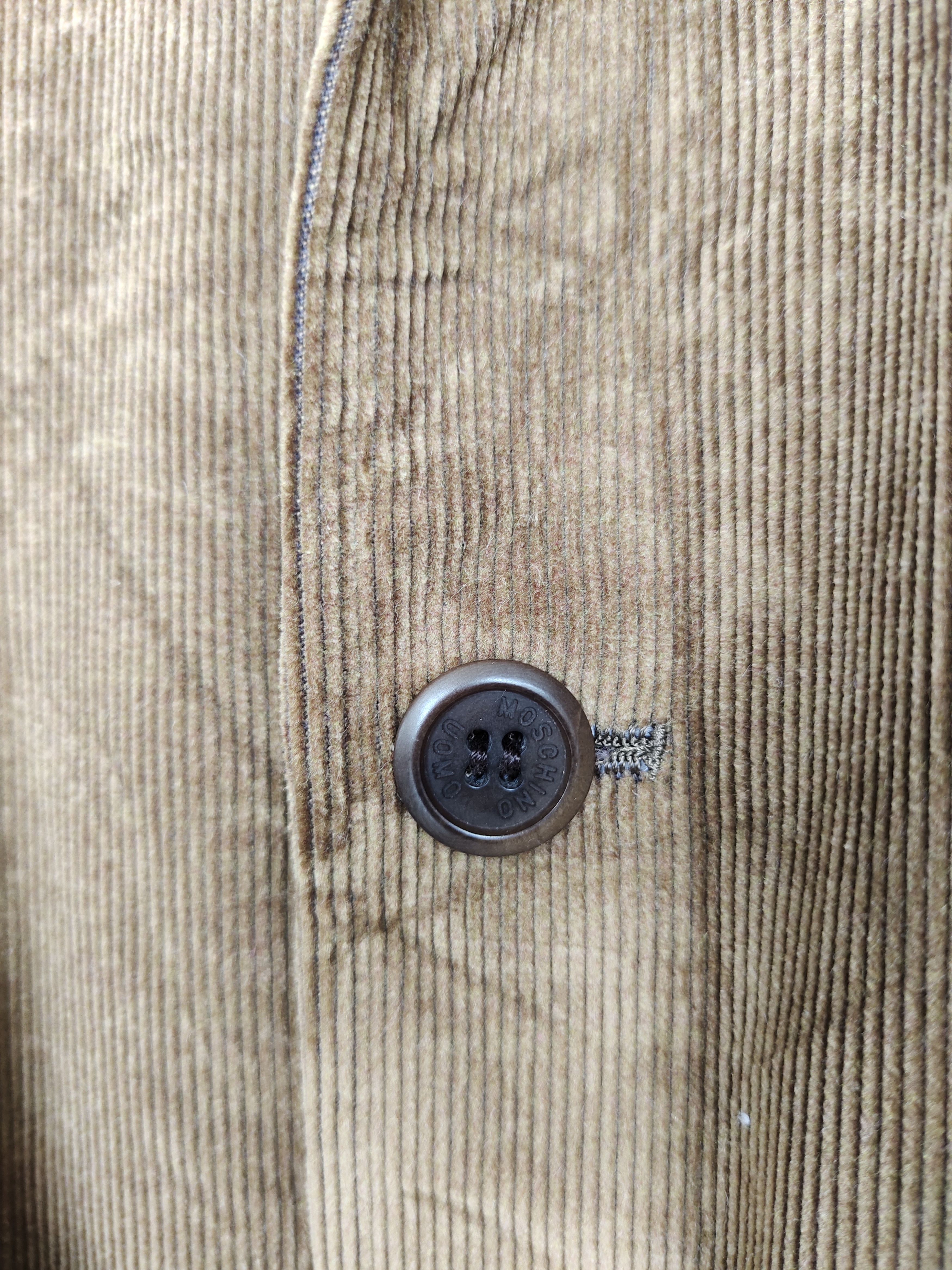 Moschino MOSCHINO Velvet Button Jacket Size US L / EU 52-54 / 3 - 8 Thumbnail