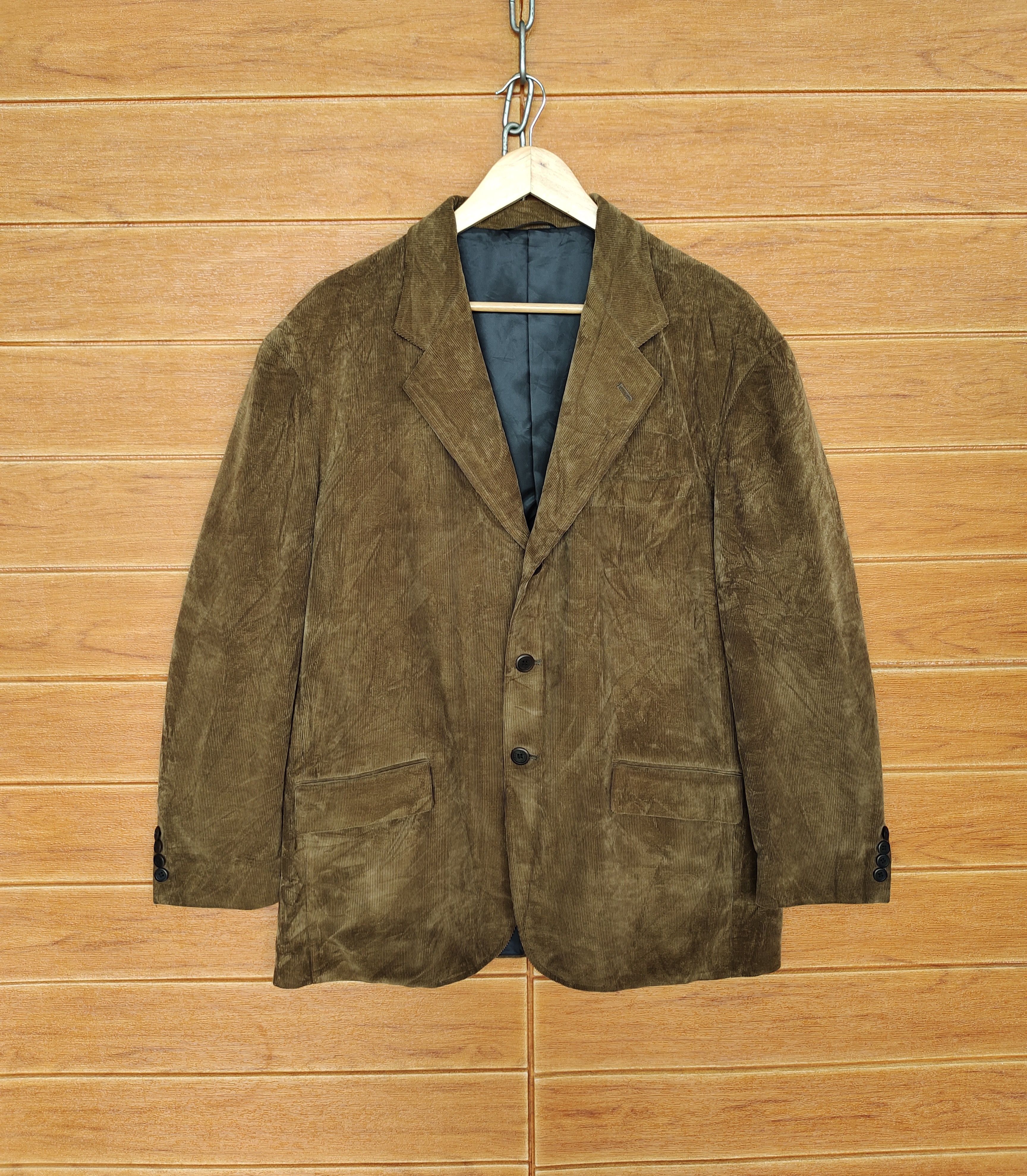 Moschino MOSCHINO Velvet Button Jacket Size US L / EU 52-54 / 3 - 1 Thumbnail