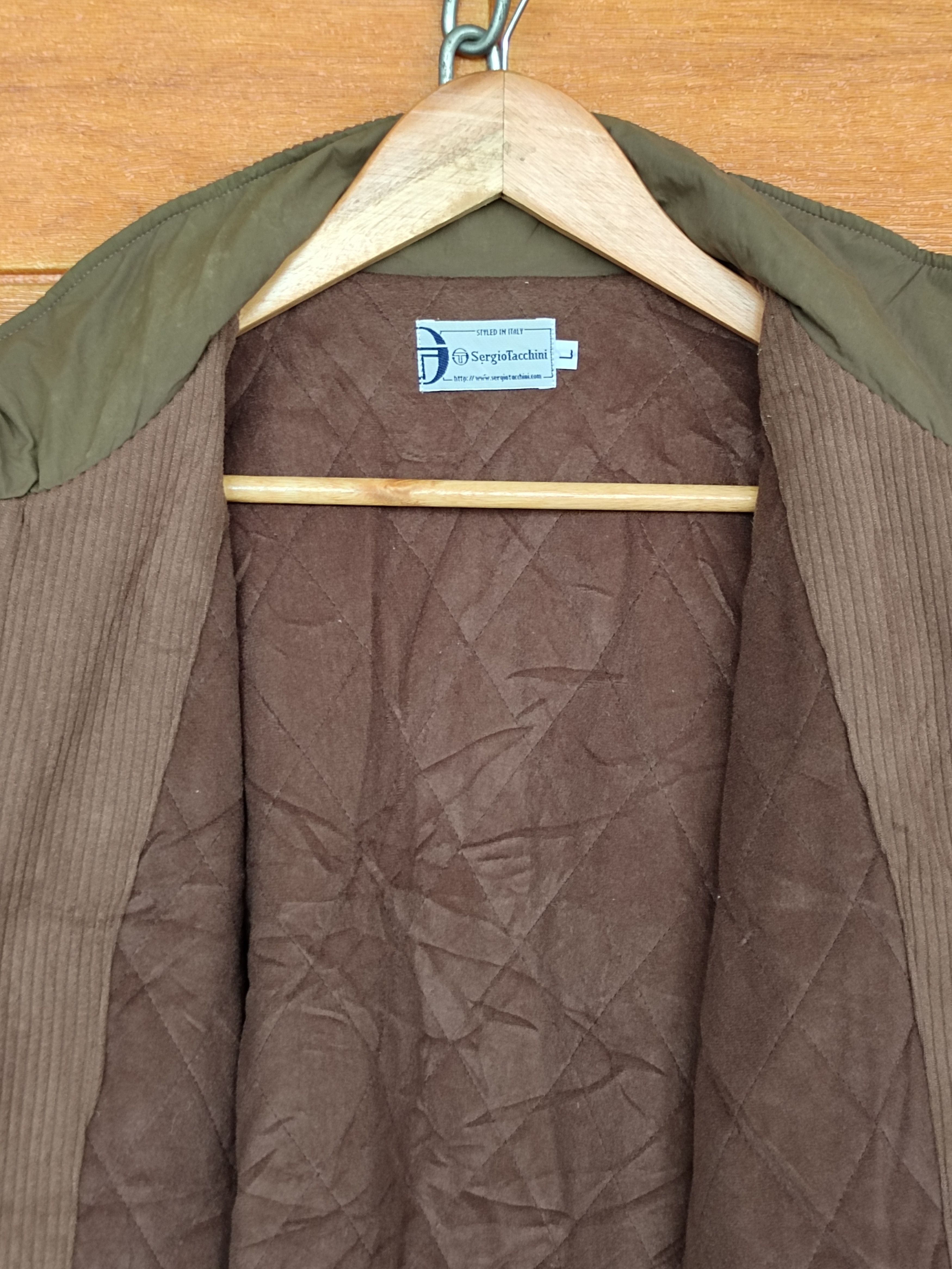 Sergio Tacchini × Vintage Vintage SERGIO TACCHINI Padded Jacket Size US L / EU 52-54 / 3 - 10 Thumbnail
