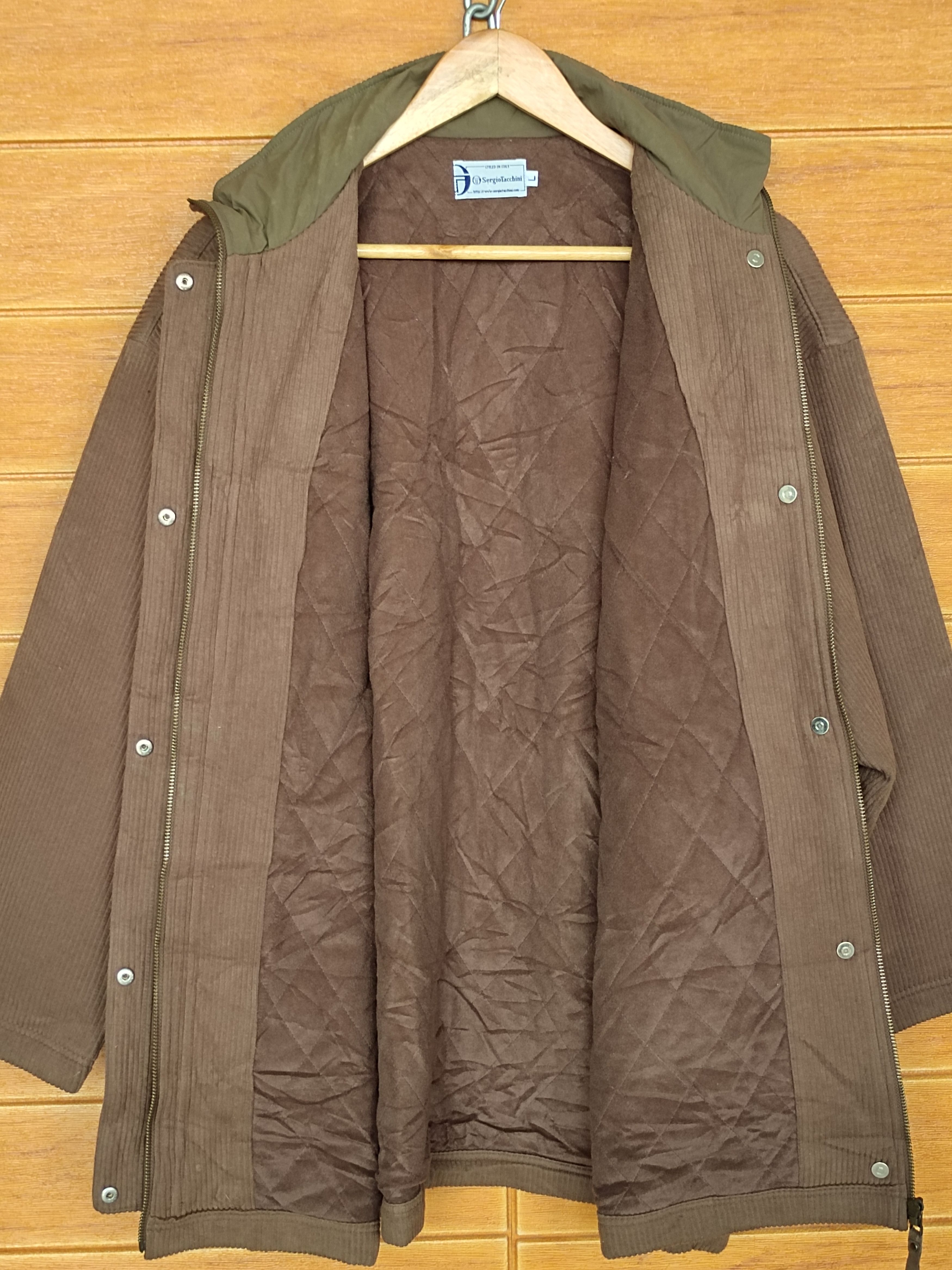 Sergio Tacchini × Vintage Vintage SERGIO TACCHINI Padded Jacket Size US L / EU 52-54 / 3 - 9 Thumbnail