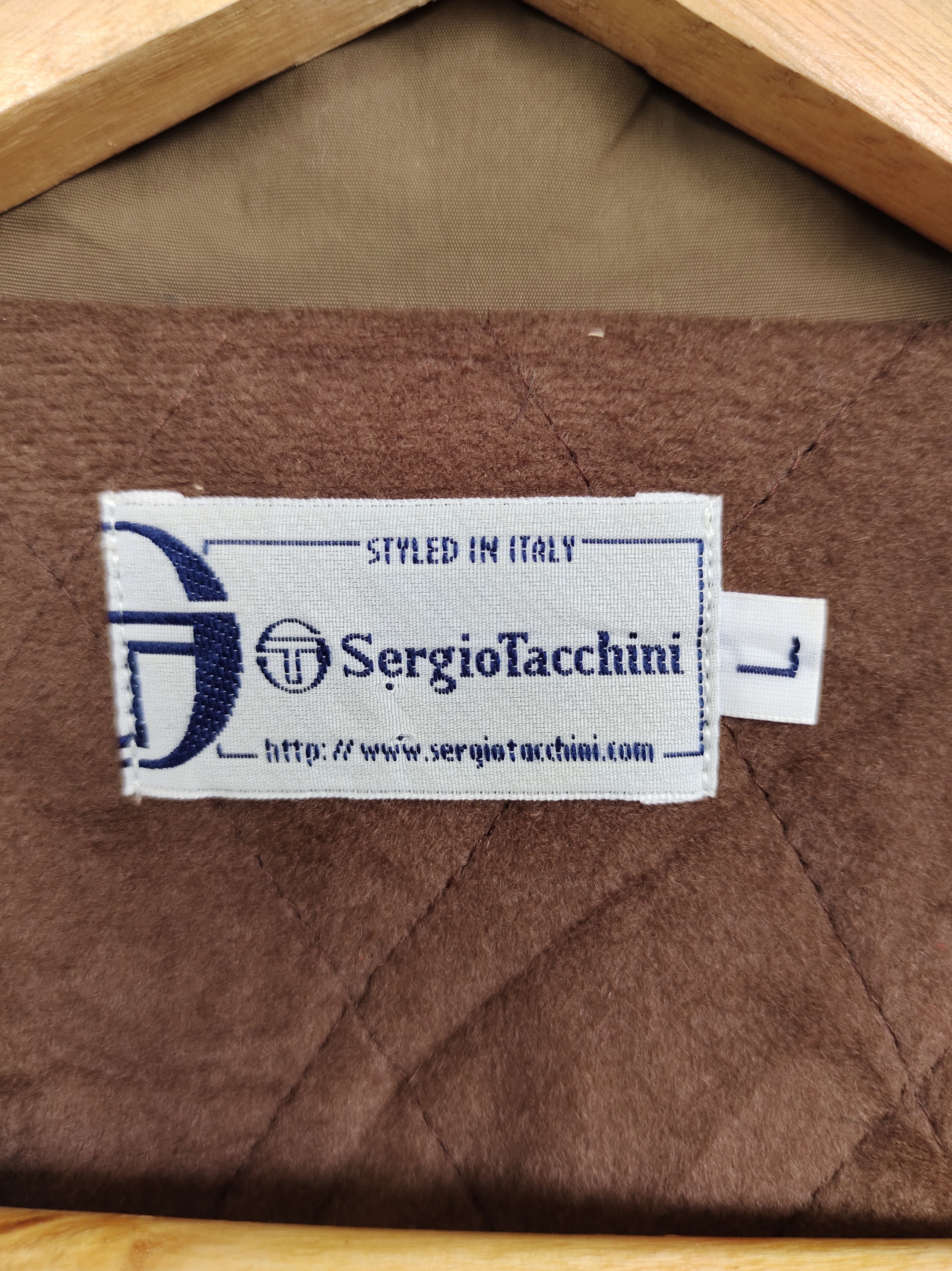 Sergio Tacchini × Vintage Vintage SERGIO TACCHINI Padded Jacket Size US L / EU 52-54 / 3 - 11 Thumbnail