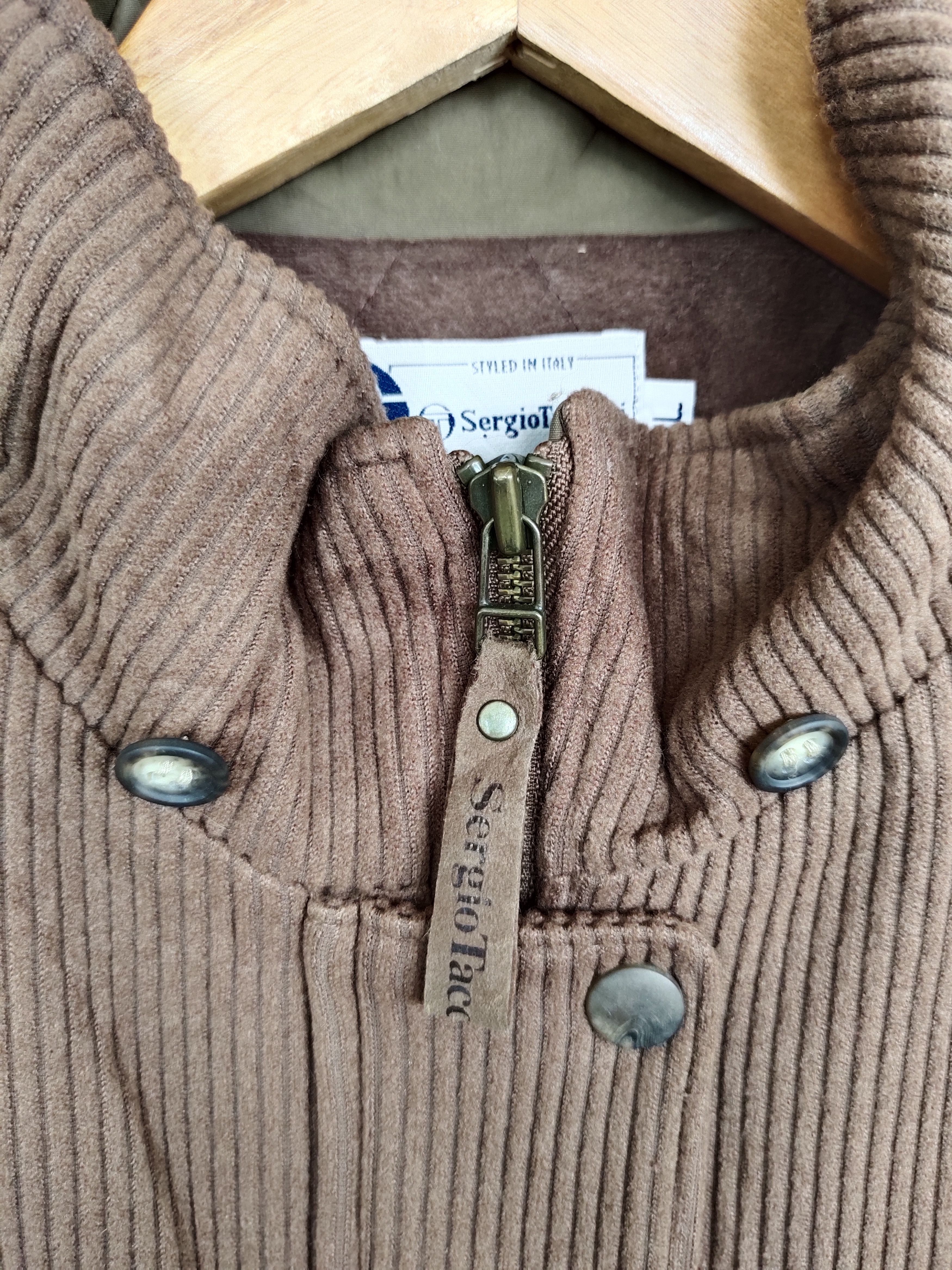 Sergio Tacchini × Vintage Vintage SERGIO TACCHINI Padded Jacket Size US L / EU 52-54 / 3 - 8 Thumbnail
