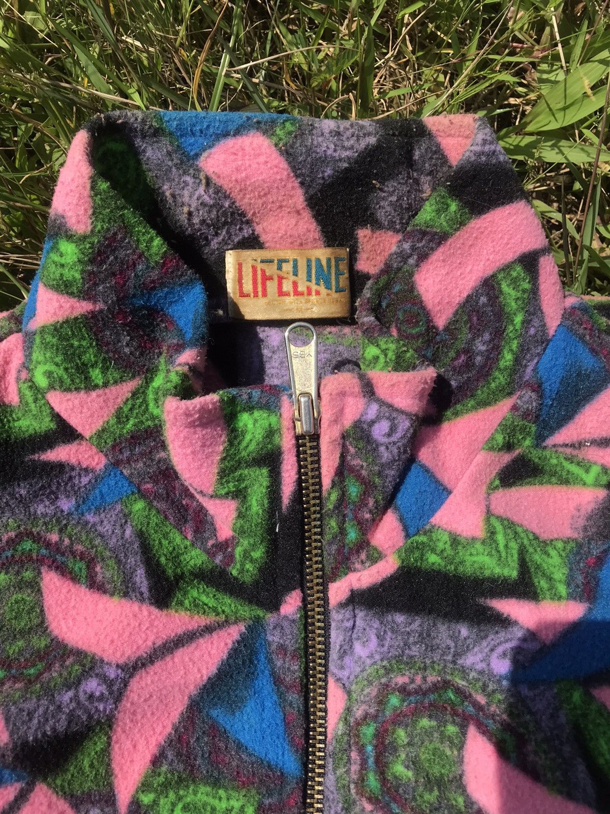 Japanese Brand Life line Full x Zipup Jacket. (GJ19) Size US M / EU 48-50 / 2 - 3 Thumbnail