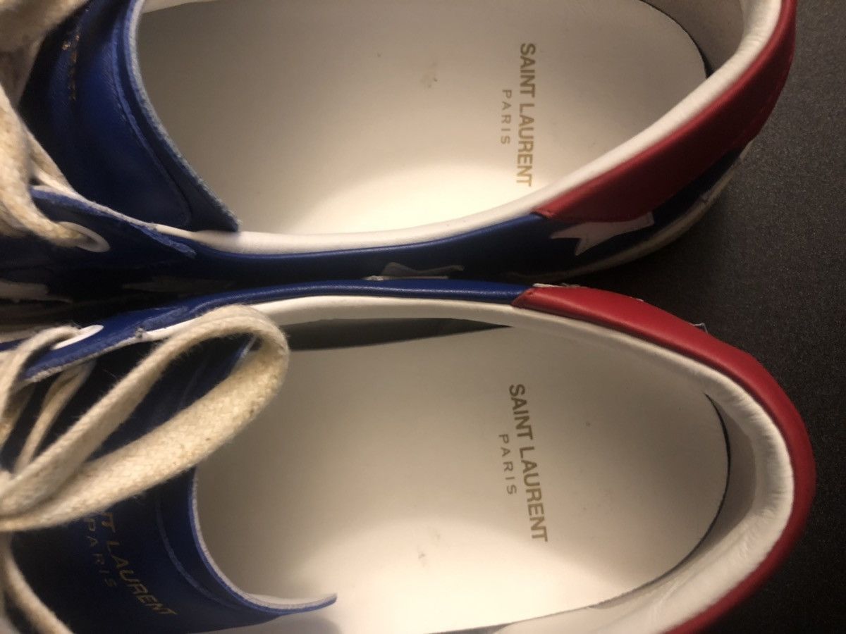Saint Laurent Paris STEAL Saint Laurent Paris Star Sneakers Size US 10 / EU 43 - 3 Thumbnail