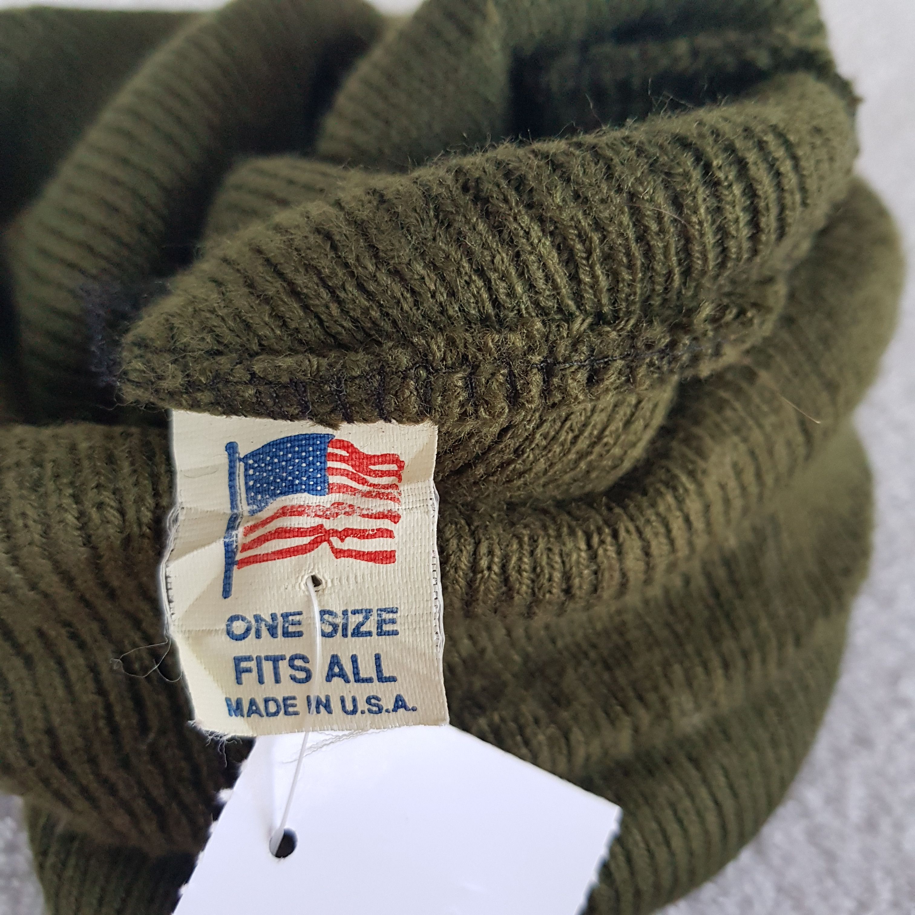 Vintage Vintage Beanie Made in USA Snow Cap Knitted Crochet Hats Size ONE SIZE - 6 Thumbnail