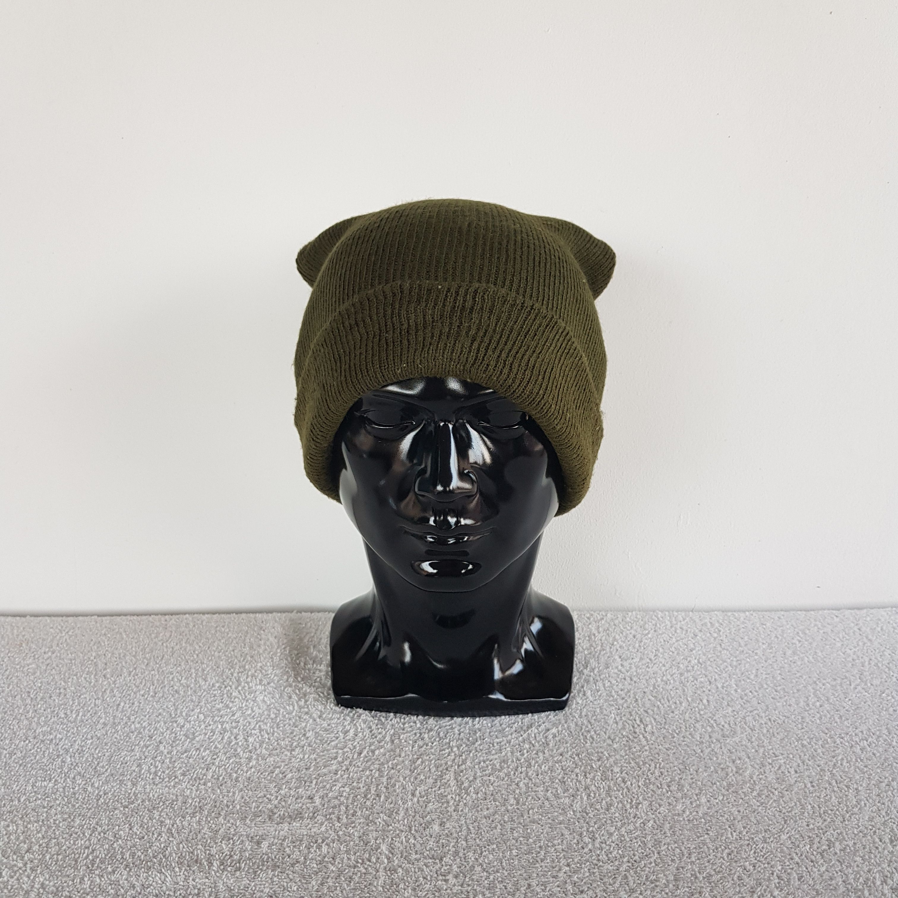 Vintage Vintage Beanie Made in USA Snow Cap Knitted Crochet Hats Size ONE SIZE - 1 Thumbnail