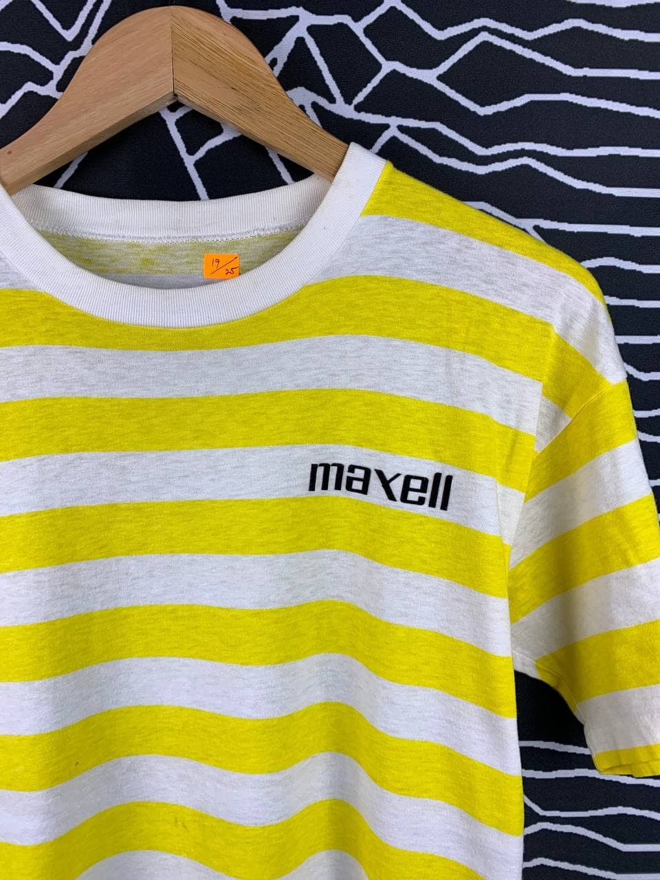 Apple Vtg 90s Maxell Stripe Single Stitch Techwear Tshirt Size US M / EU 48-50 / 2 - 3 Thumbnail