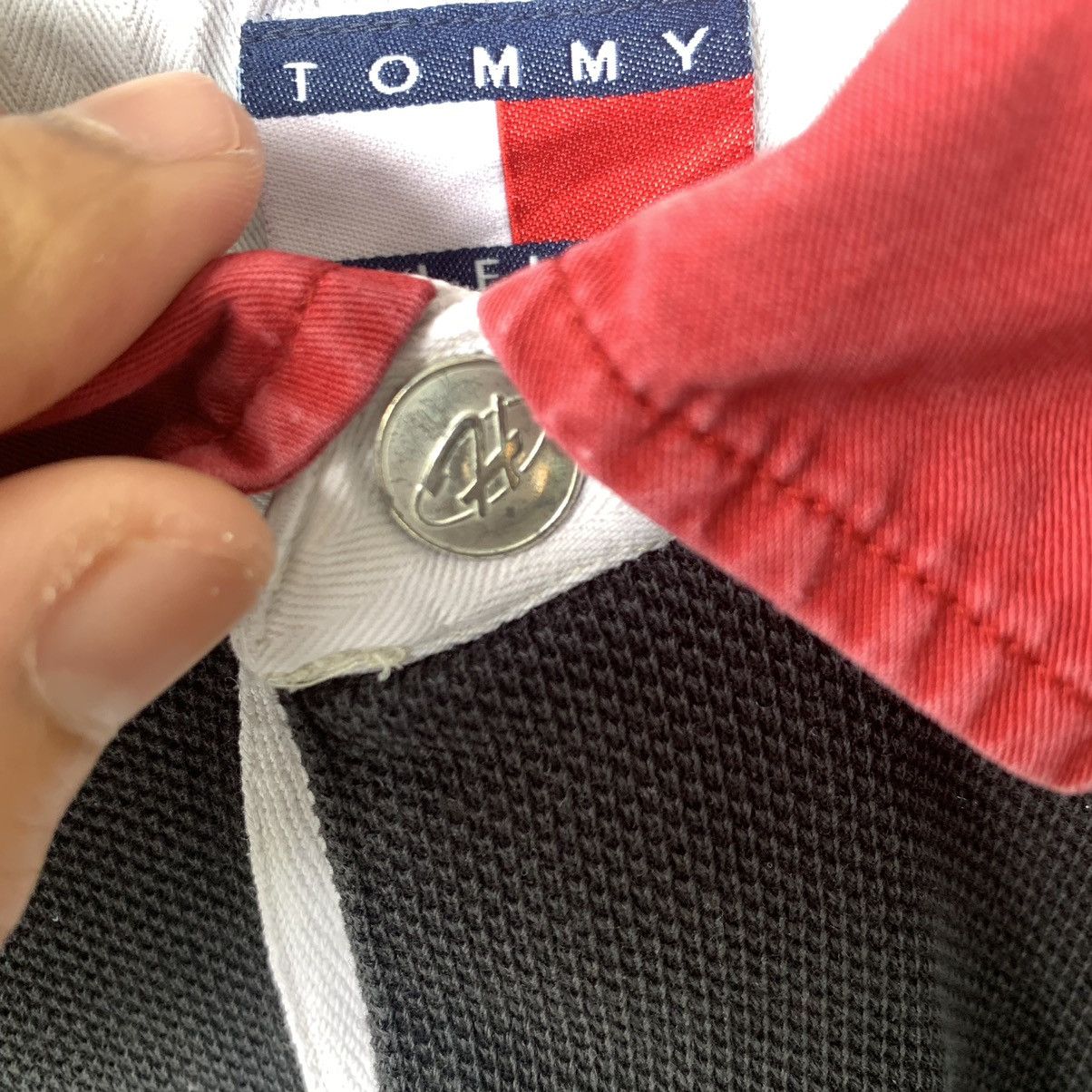 Tommy Hilfiger Vintage Tommy Hilfiger Motorcycle Rugby Polos Size US XL / EU 56 / 4 - 7 Thumbnail