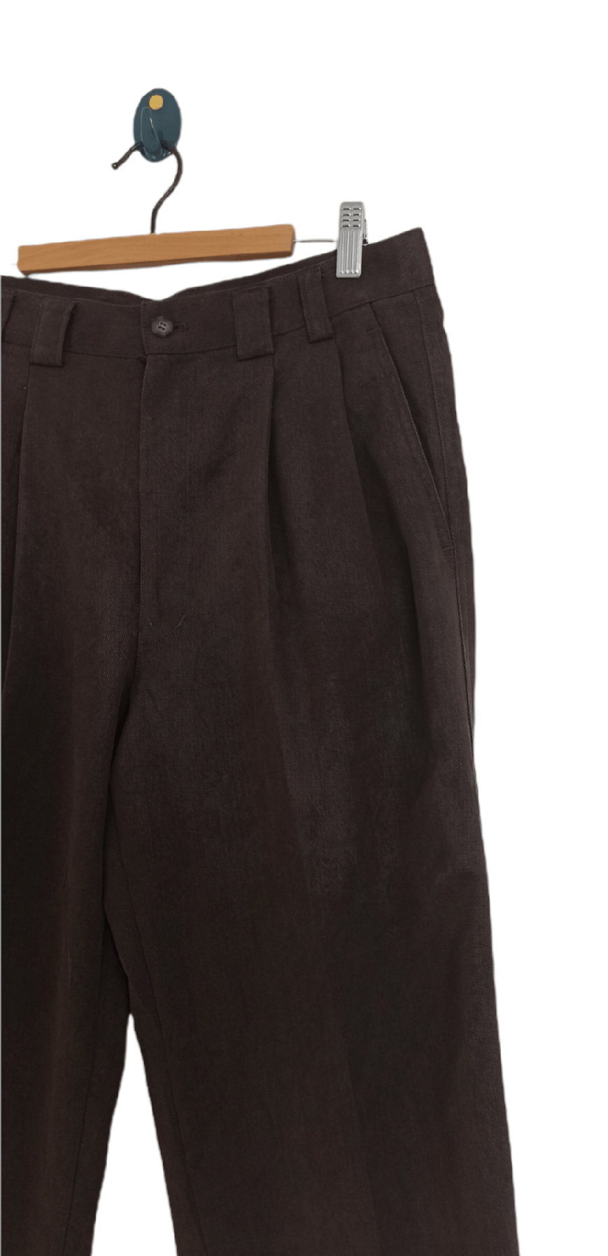 MCM × Vintage Vintage MCM Baggy Wide Slacks Pants Size US 31 - 3 Thumbnail