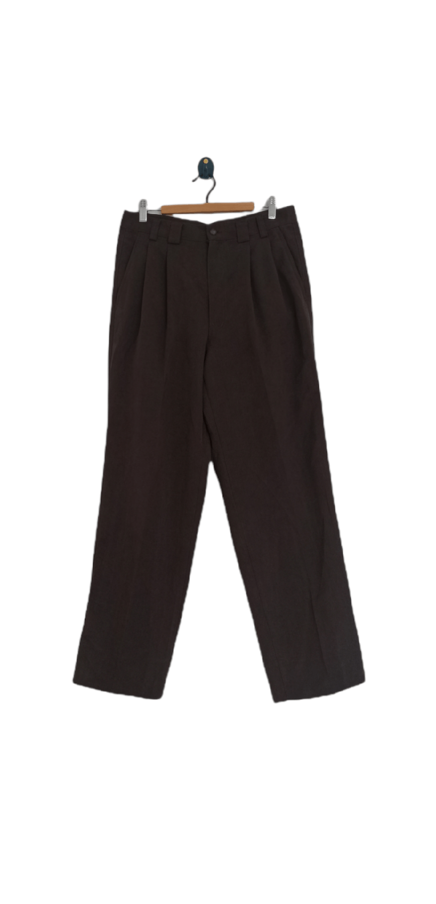 MCM × Vintage Vintage MCM Baggy Wide Slacks Pants Size US 31 - 1 Thumbnail