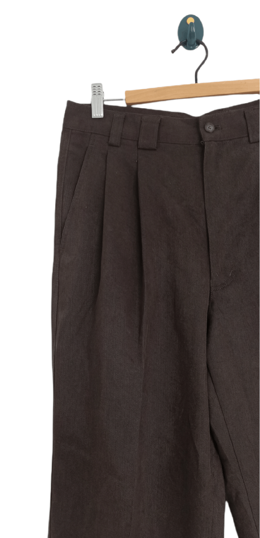MCM × Vintage Vintage MCM Baggy Wide Slacks Pants Size US 31 - 5 Thumbnail