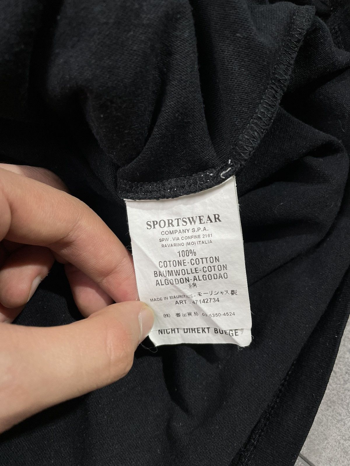 Stone Island Stone Island Denims Long Sleeve Rare Logo Size US M / EU 48-50 / 2 - 7 Thumbnail