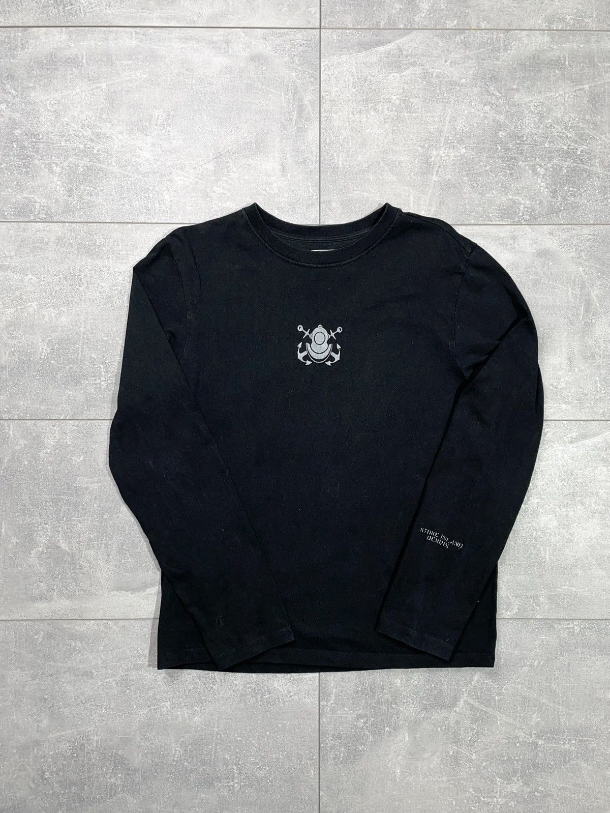 Stone Island Denims Long Sleeve Rare Logo