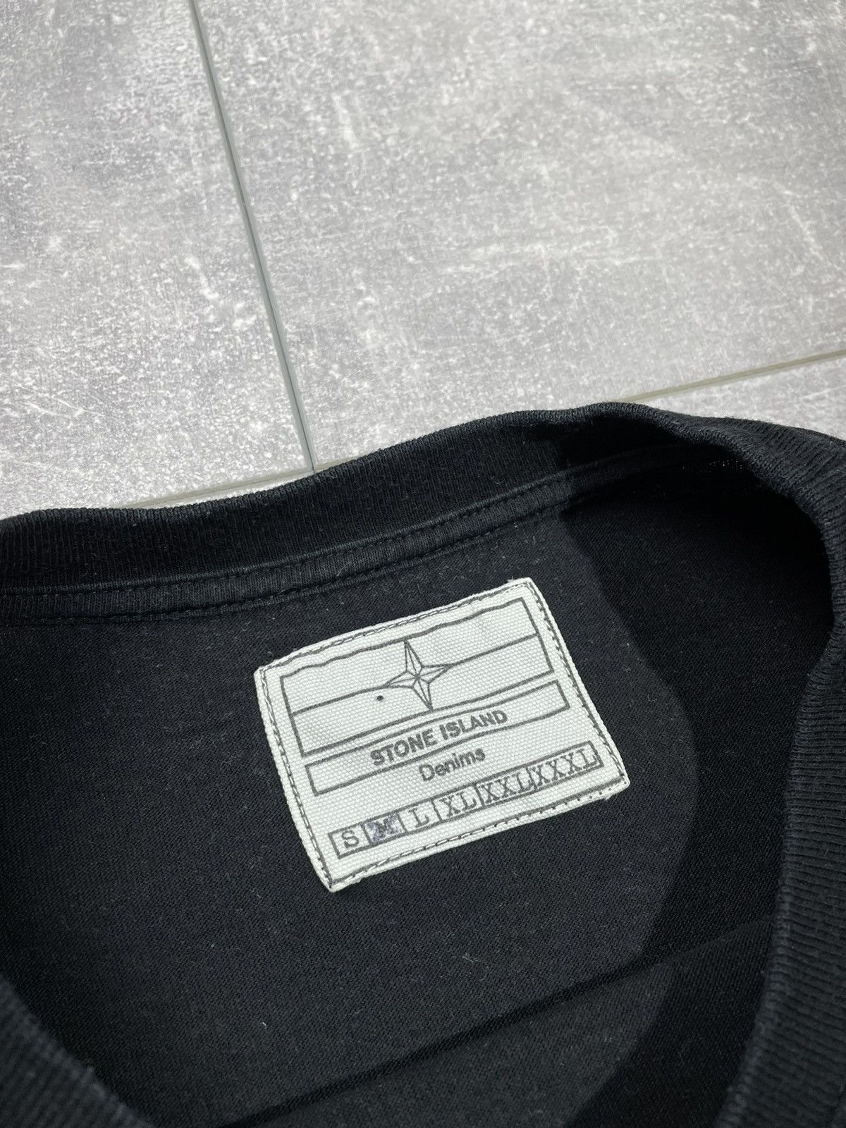 Stone Island Stone Island Denims Long Sleeve Rare Logo Size US M / EU 48-50 / 2 - 5 Thumbnail