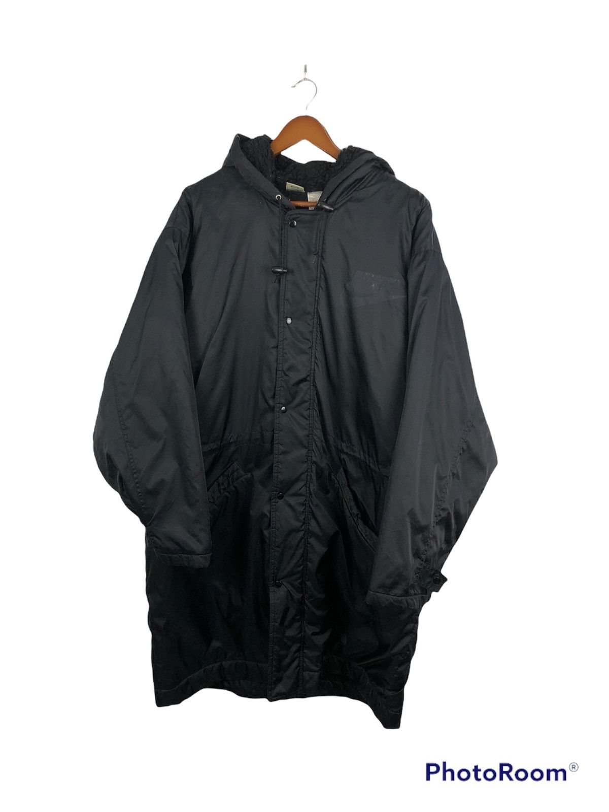 Vintage Nike 90s Long Hooded Jacket