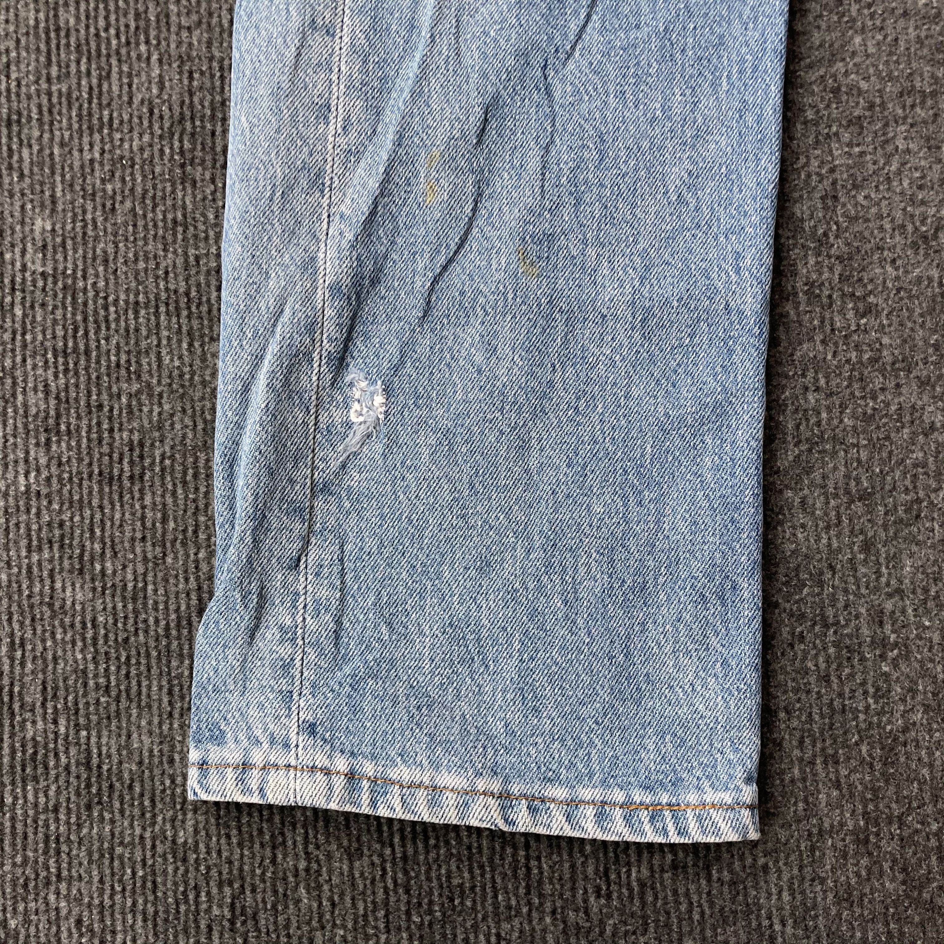 Levi's × Vintage Vtg Levis 501xx Distressed Ripped 80s Grunge Style Jeans Size US 26 / EU 42 - 4 Thumbnail
