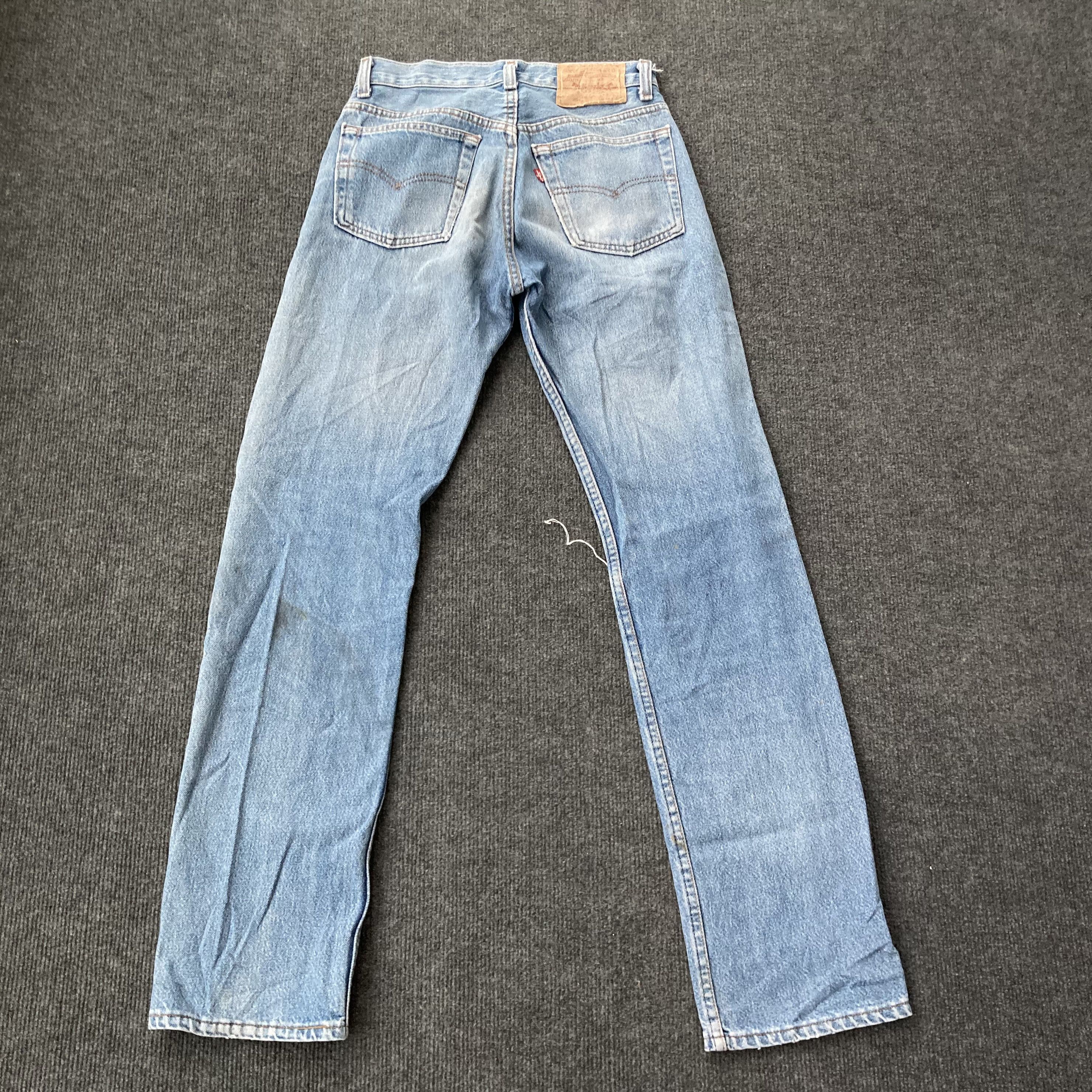 Levi's × Vintage Vtg Levis 501xx Distressed Ripped 80s Grunge Style Jeans Size US 26 / EU 42 - 10 Thumbnail