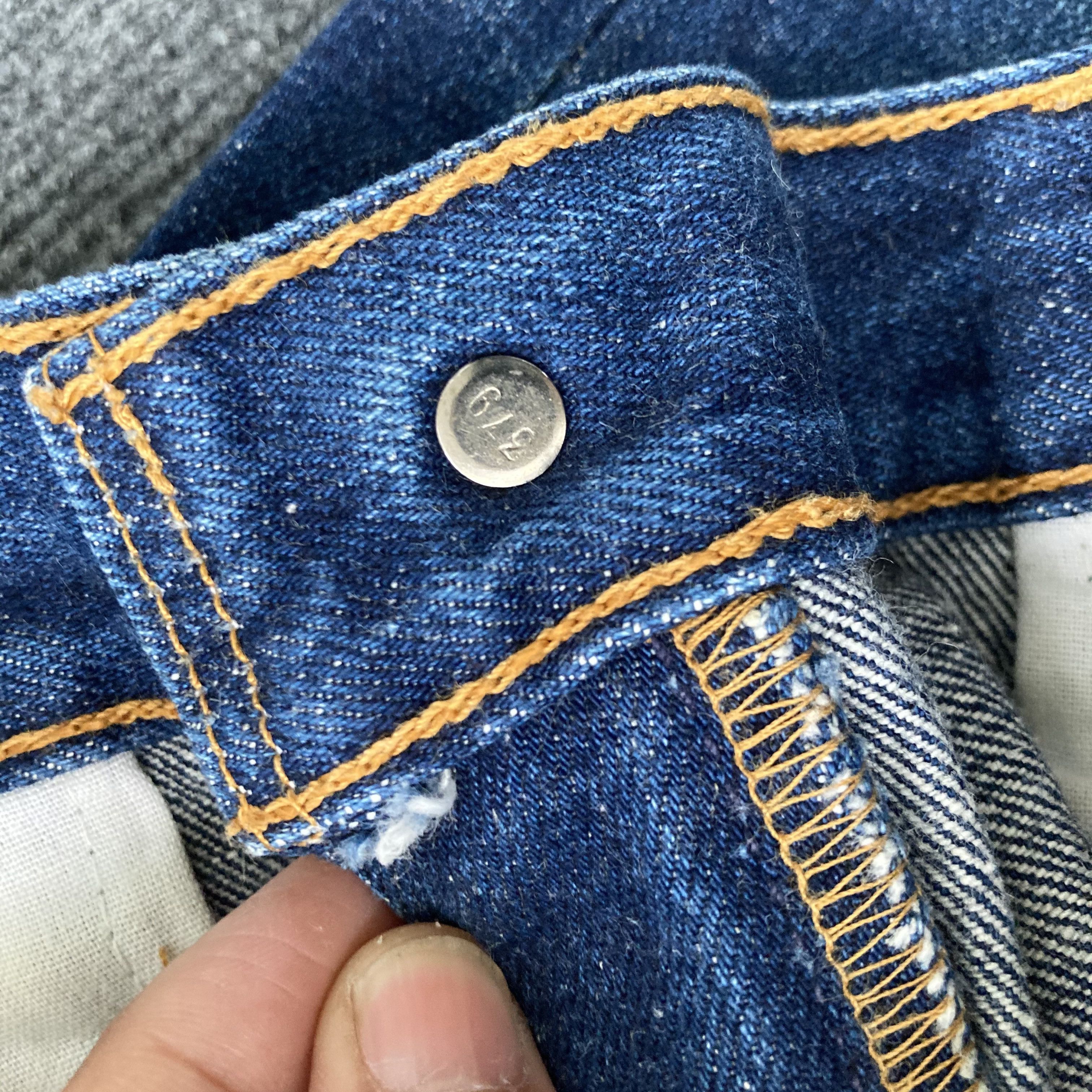 Levi's × Vintage Vtg Levis 505 Blue Denim Jeans Size US 30 / EU 46 - 6 Thumbnail