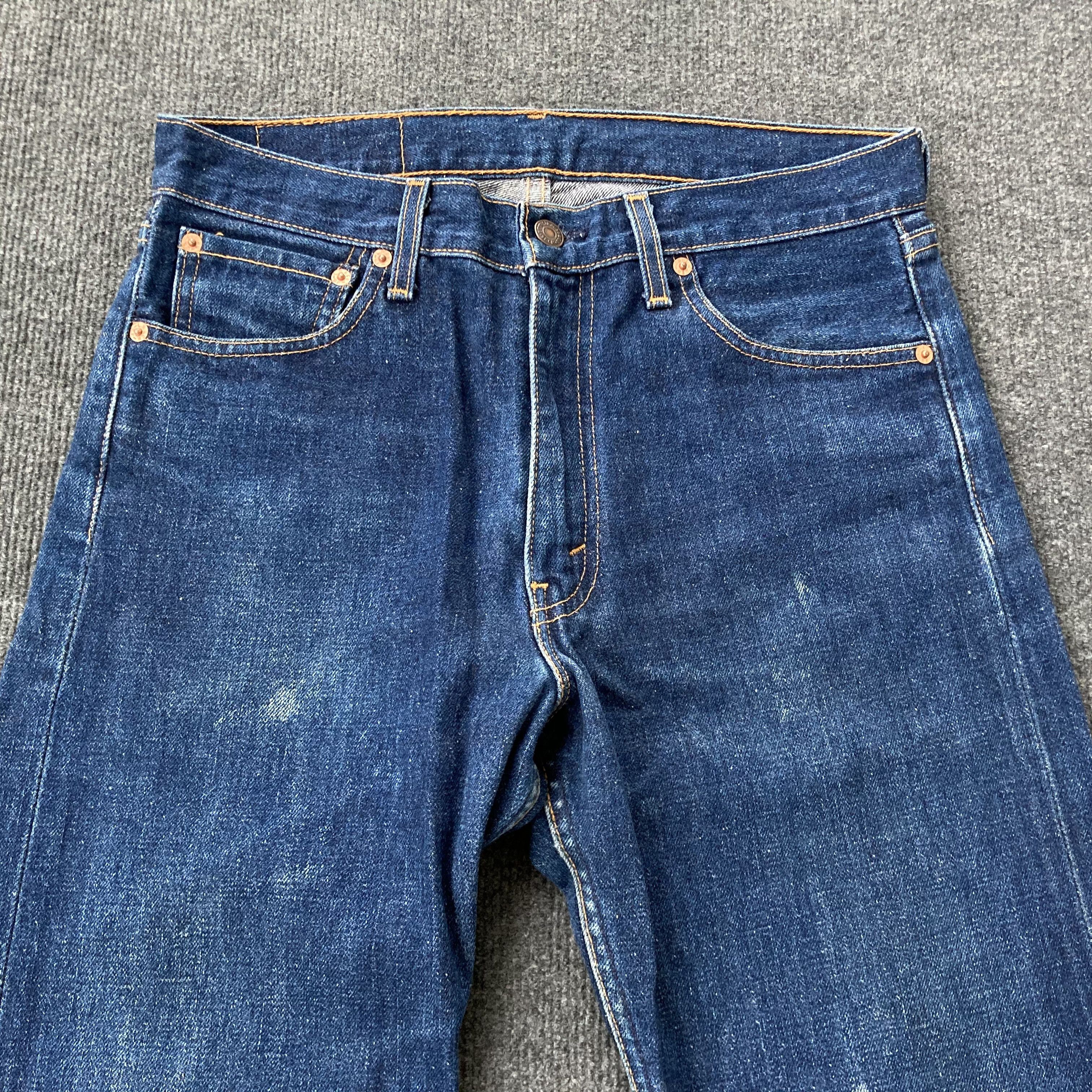 Levi's × Vintage Vtg Levis 505 Blue Denim Jeans Size US 30 / EU 46 - 3 Thumbnail